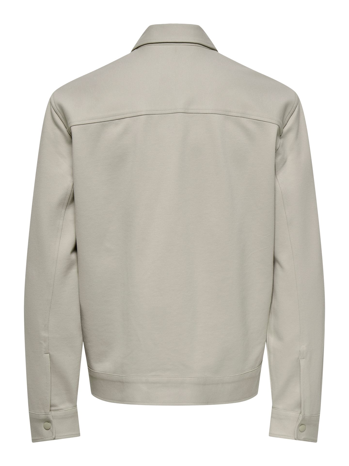Only & Sons ONSJAKES 0339 REG ZIP OVERSHR FRML Silver Lining 2900159611011