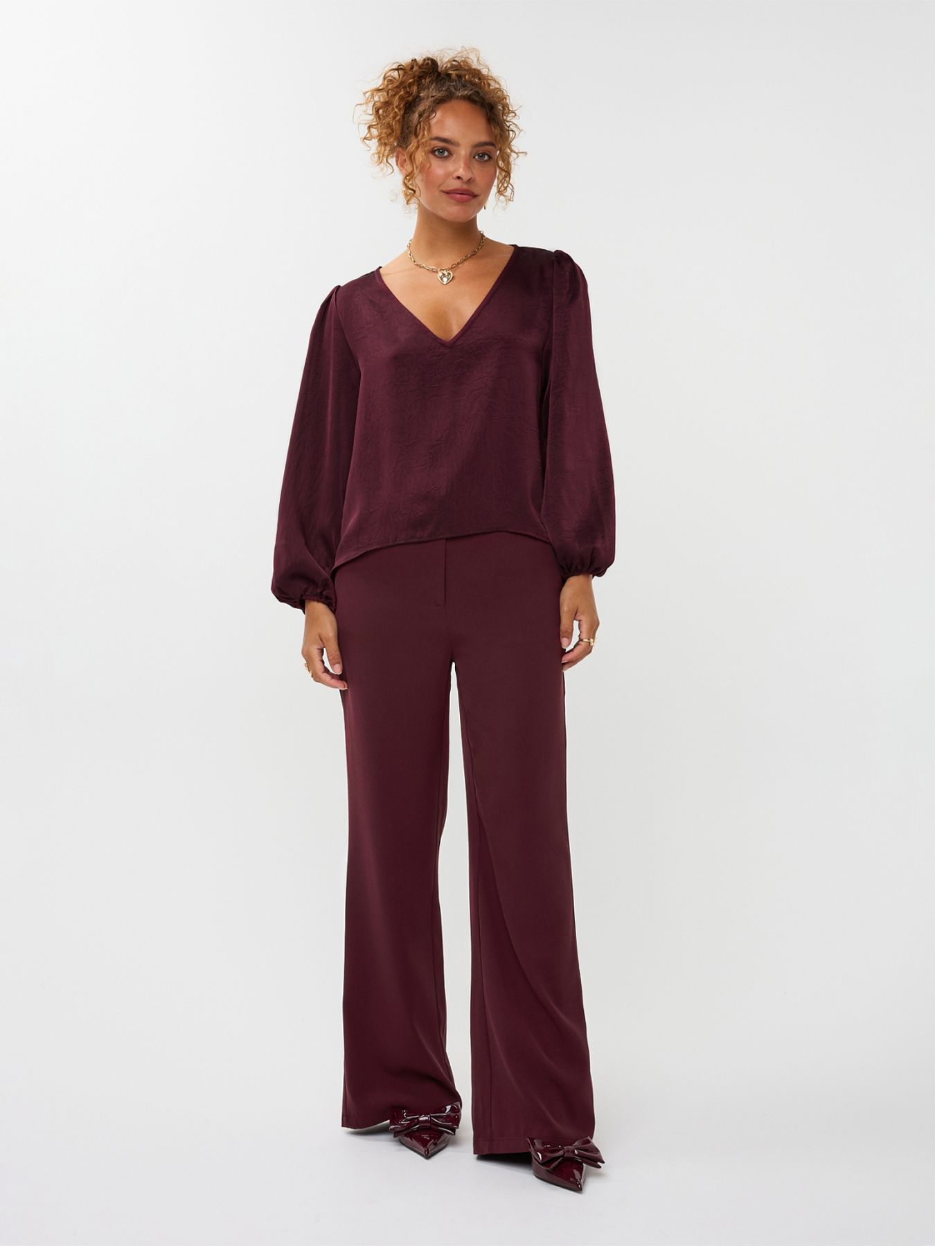 Ydence Pants Solange Burgundy 2900159625063 Ydence Pants Solange Burgundy 2900159625063