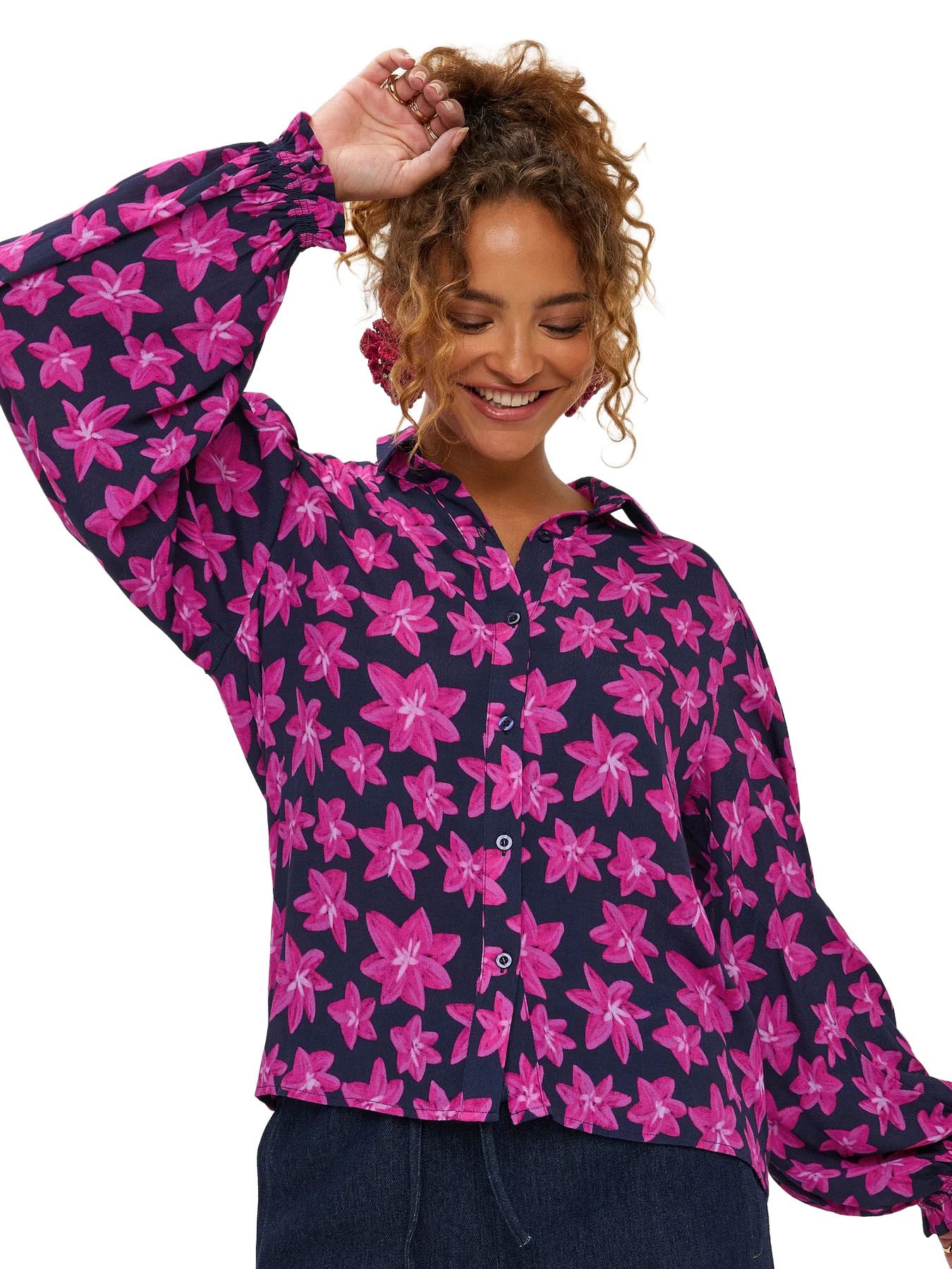 Ydence Blouse Alyssa Navy 2900161818064 Ydence Blouse Alyssa Navy 2900161818064