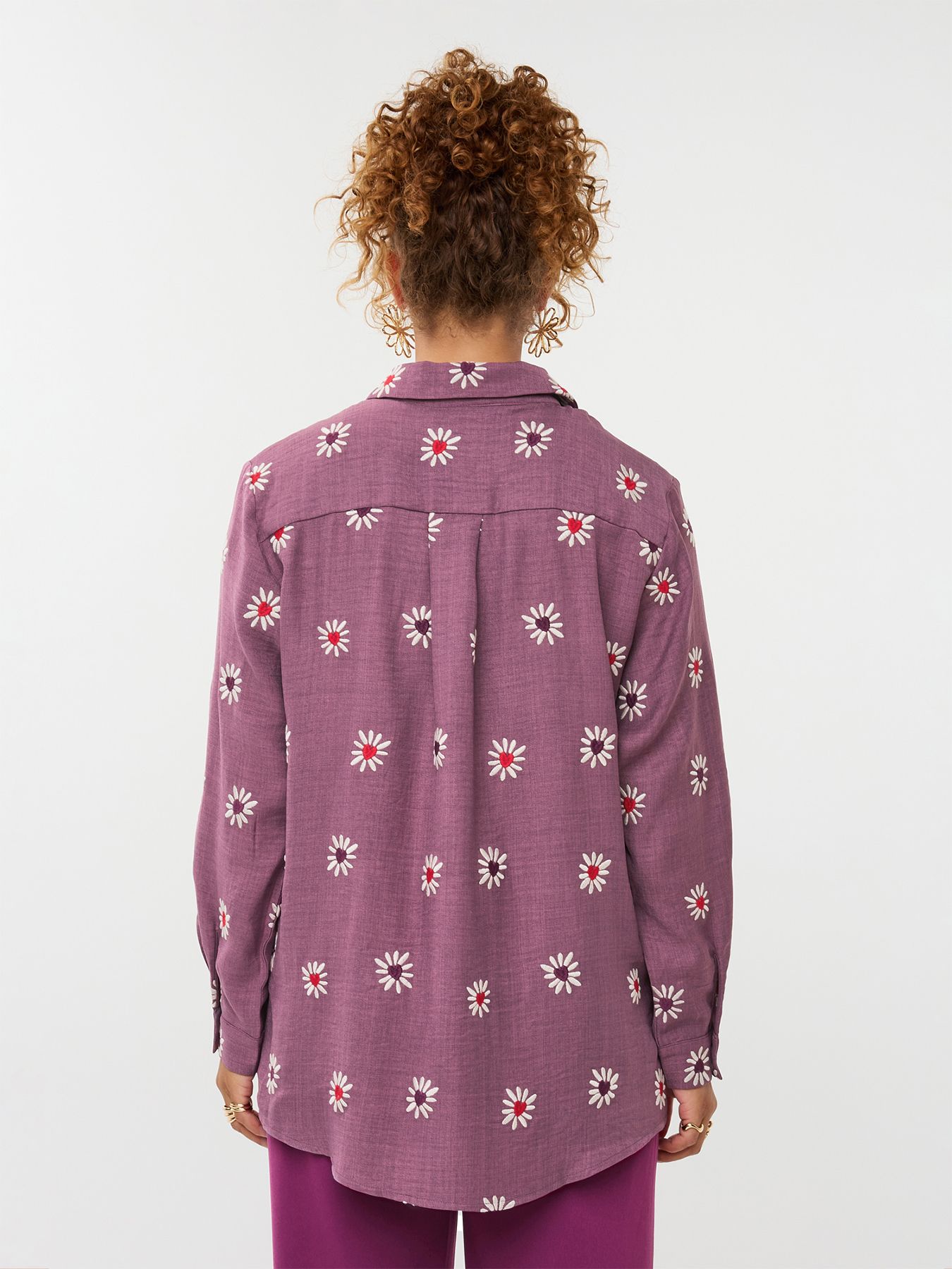 Ydence Blouse Gabia mauve 2900159629047 Ydence Blouse Gabia mauve 2900159629047