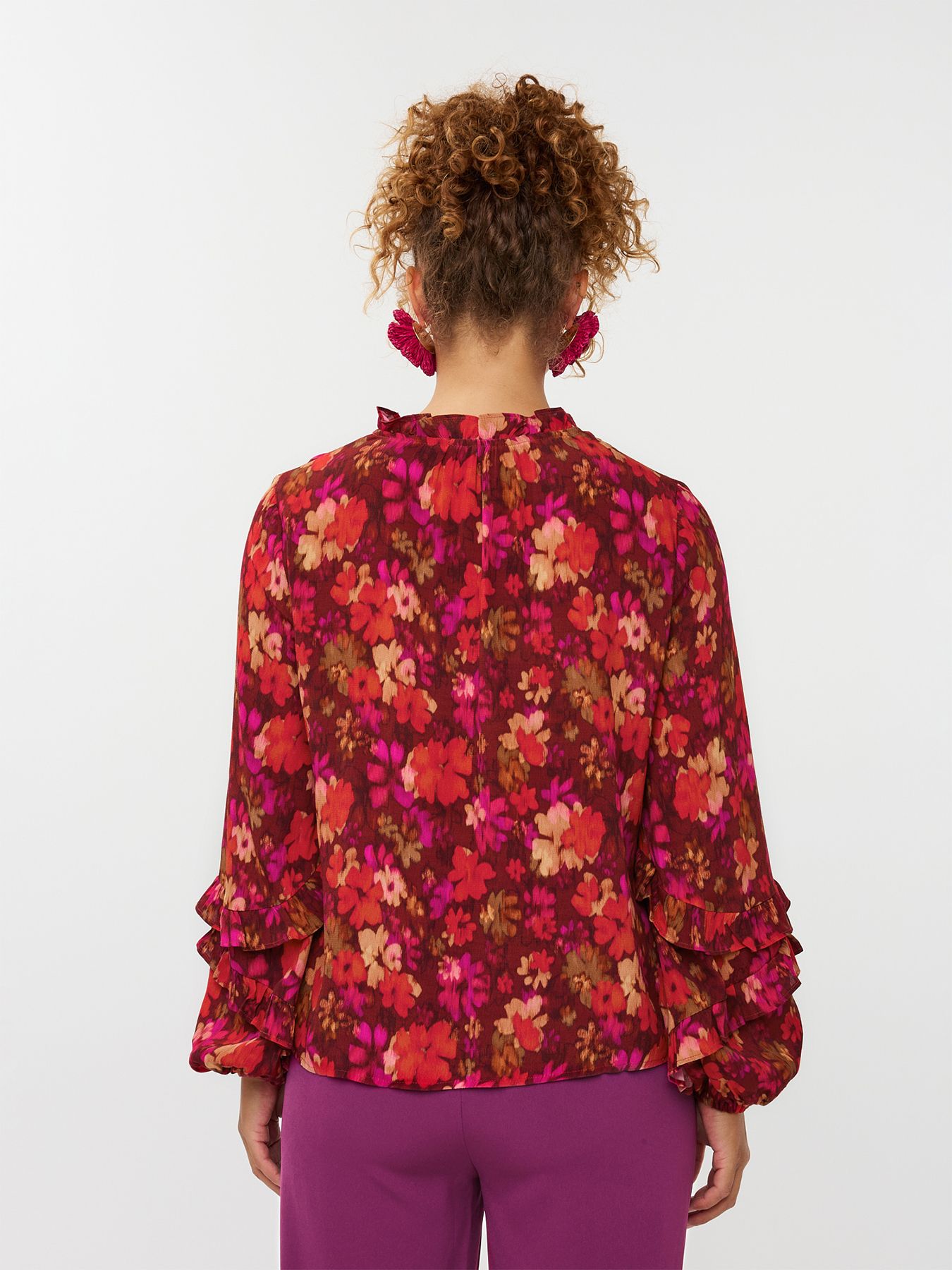 Ydence Blouse Ellie Multi flower 2900159631033 Ydence Blouse Ellie Multi flower 2900159631033