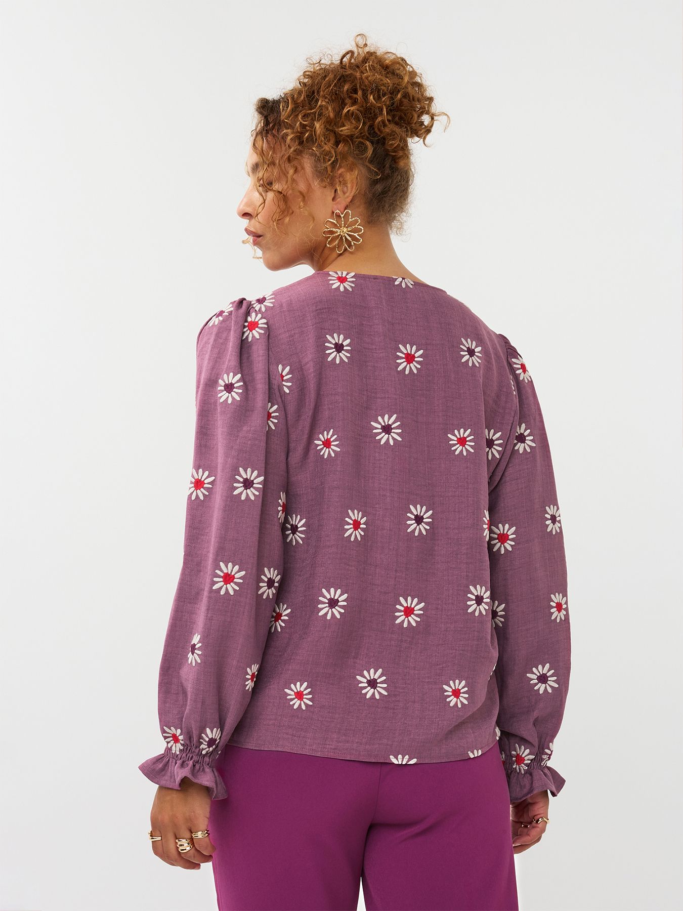 Ydence Top Philou mauve 2900159632061