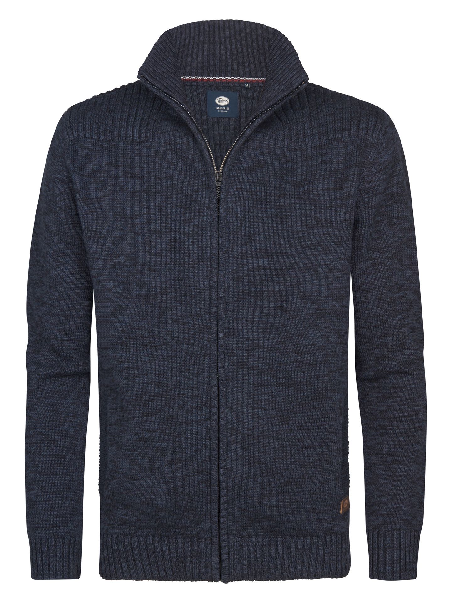Petrol Industries Men Knitwear Collar Cardigan 5092 royal navy 00114878-EKA26002700000164