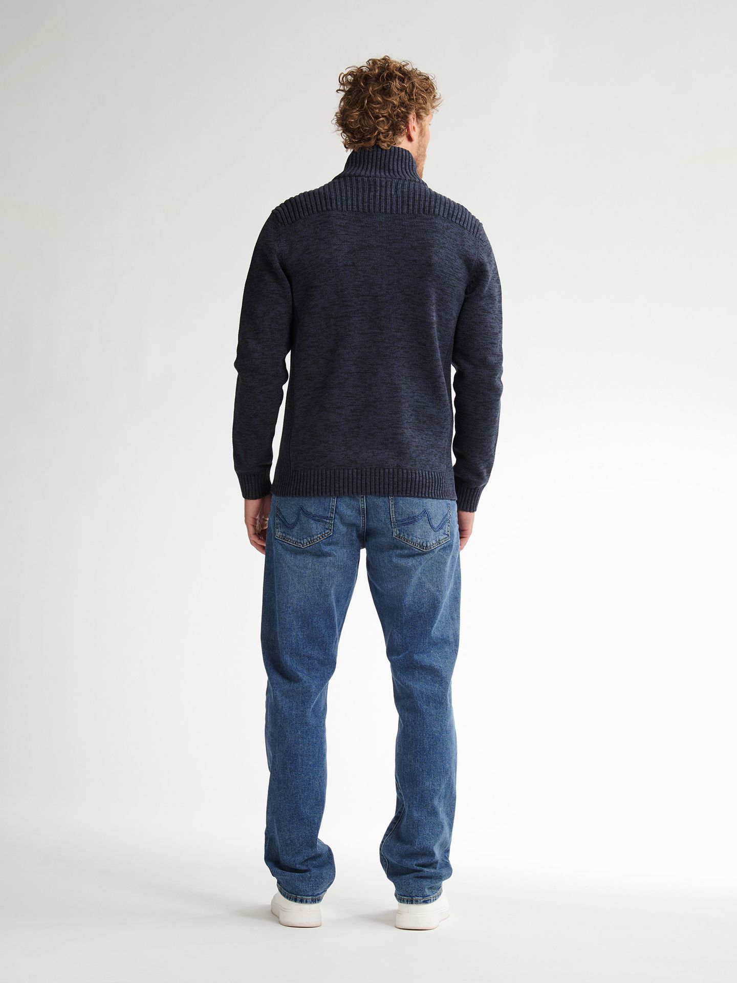 Petrol Industries Men Knitwear Collar Cardigan 5092 royal navy 2900159637073