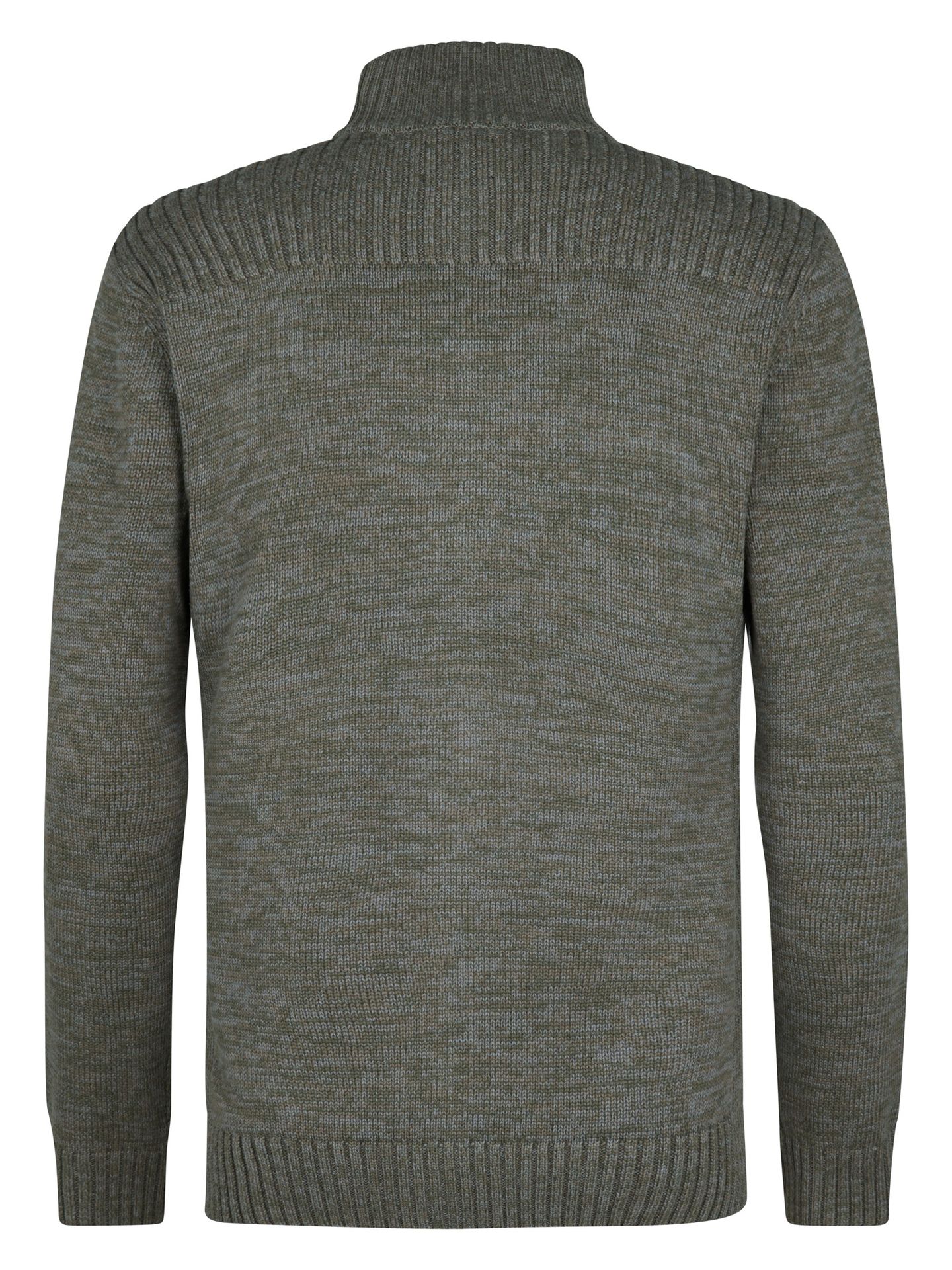 Petrol Industries Men Knitwear Collar Cardigan 6174 mossy stone 2900159638063