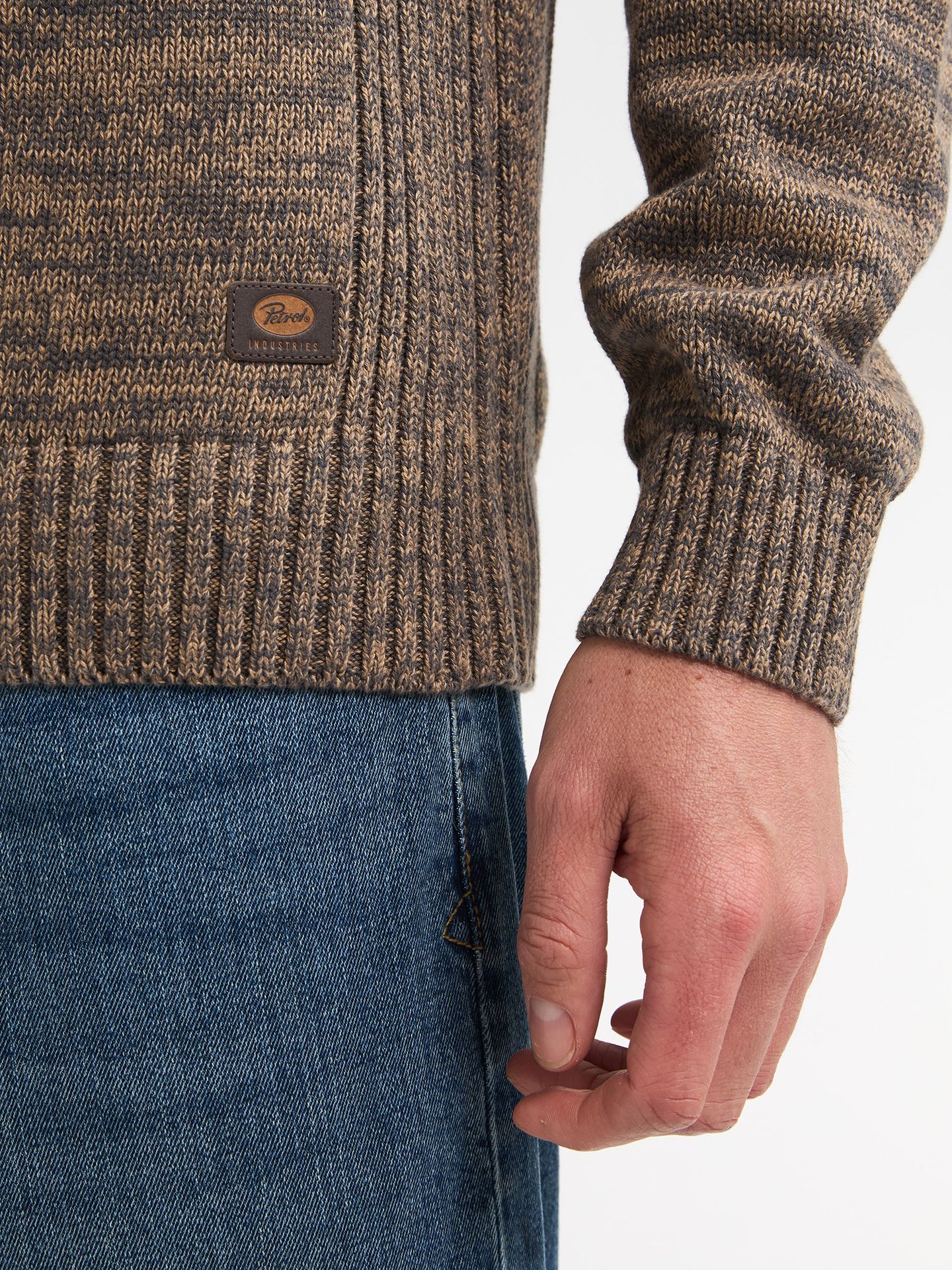 Petrol Industries Men Knitwear Collar 7140 oak 2900159641063