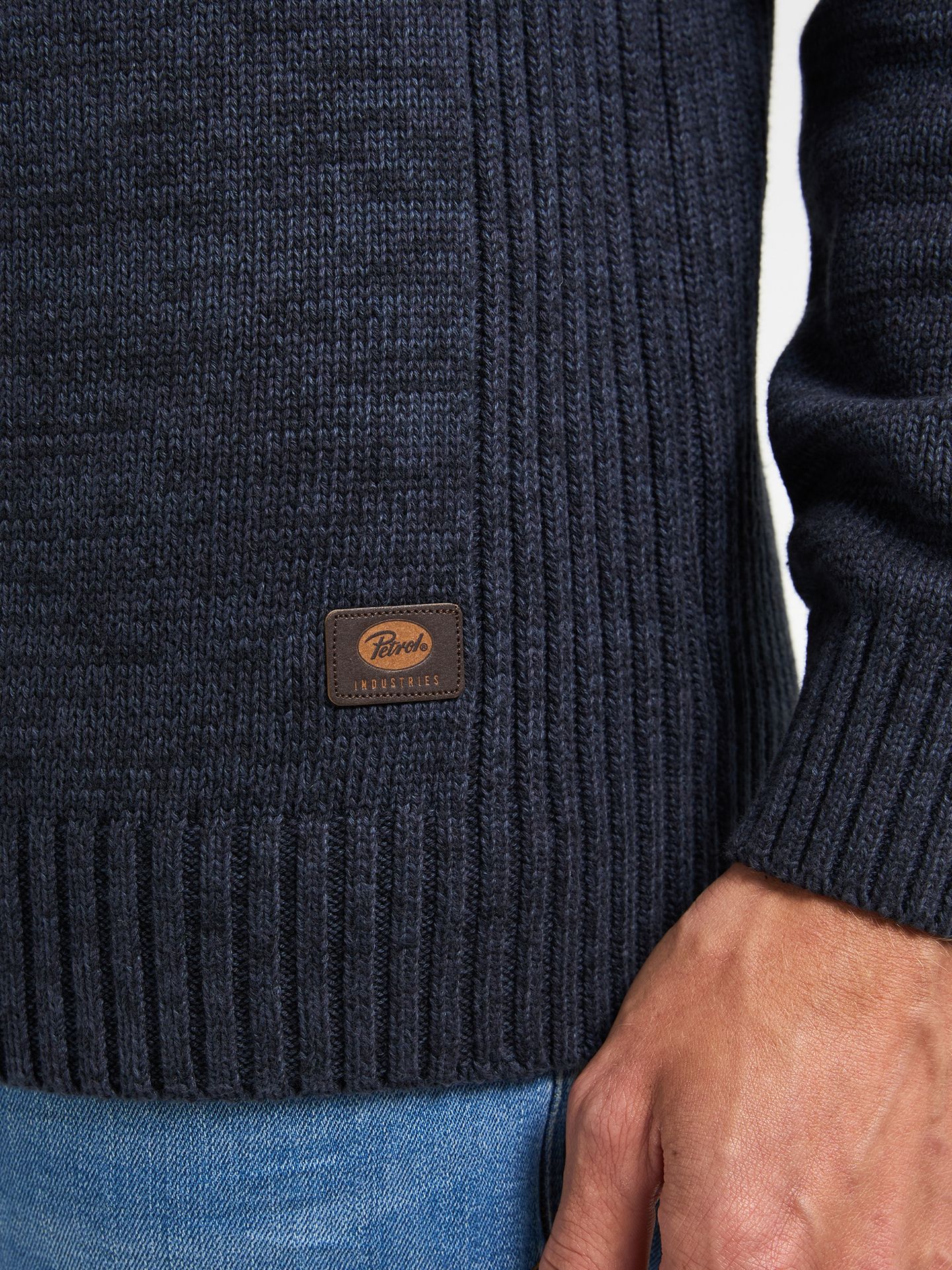 Petrol Industries Men Knitwear Collar 5092 royal navy 2900159640066