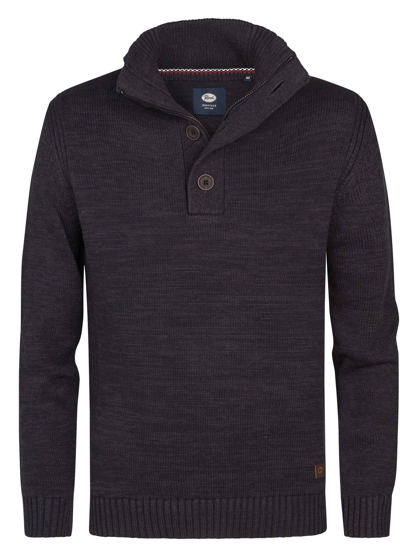 Petrol Industries Men Knitwear Collar 9111 deep black 00114879-EKA26002700000166