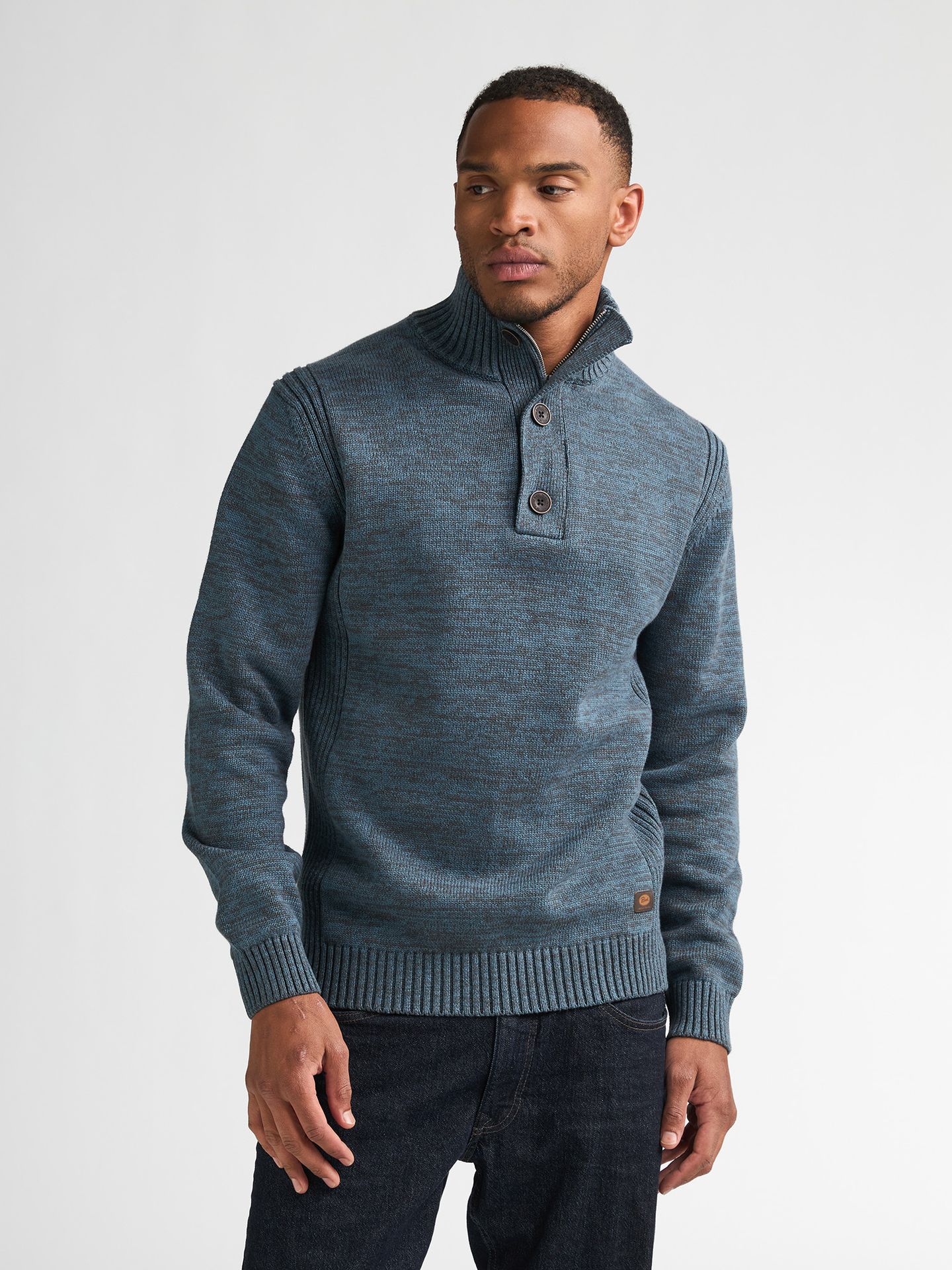 Petrol Industries Men Knitwear Collar 5202 Storm Blue 00114879-EKA26002700000189