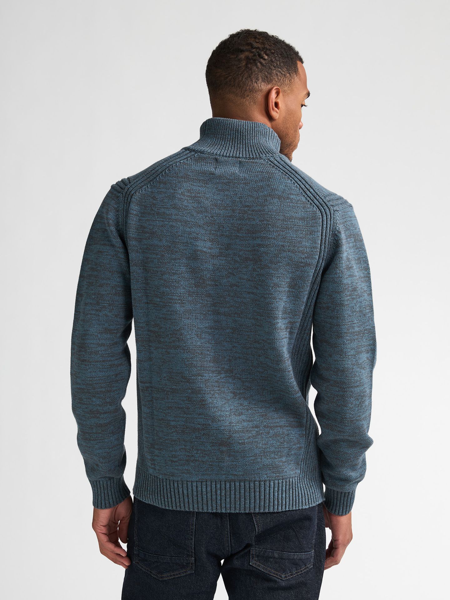 Petrol Industries Men Knitwear Collar 5202 Storm Blue 2900170168068