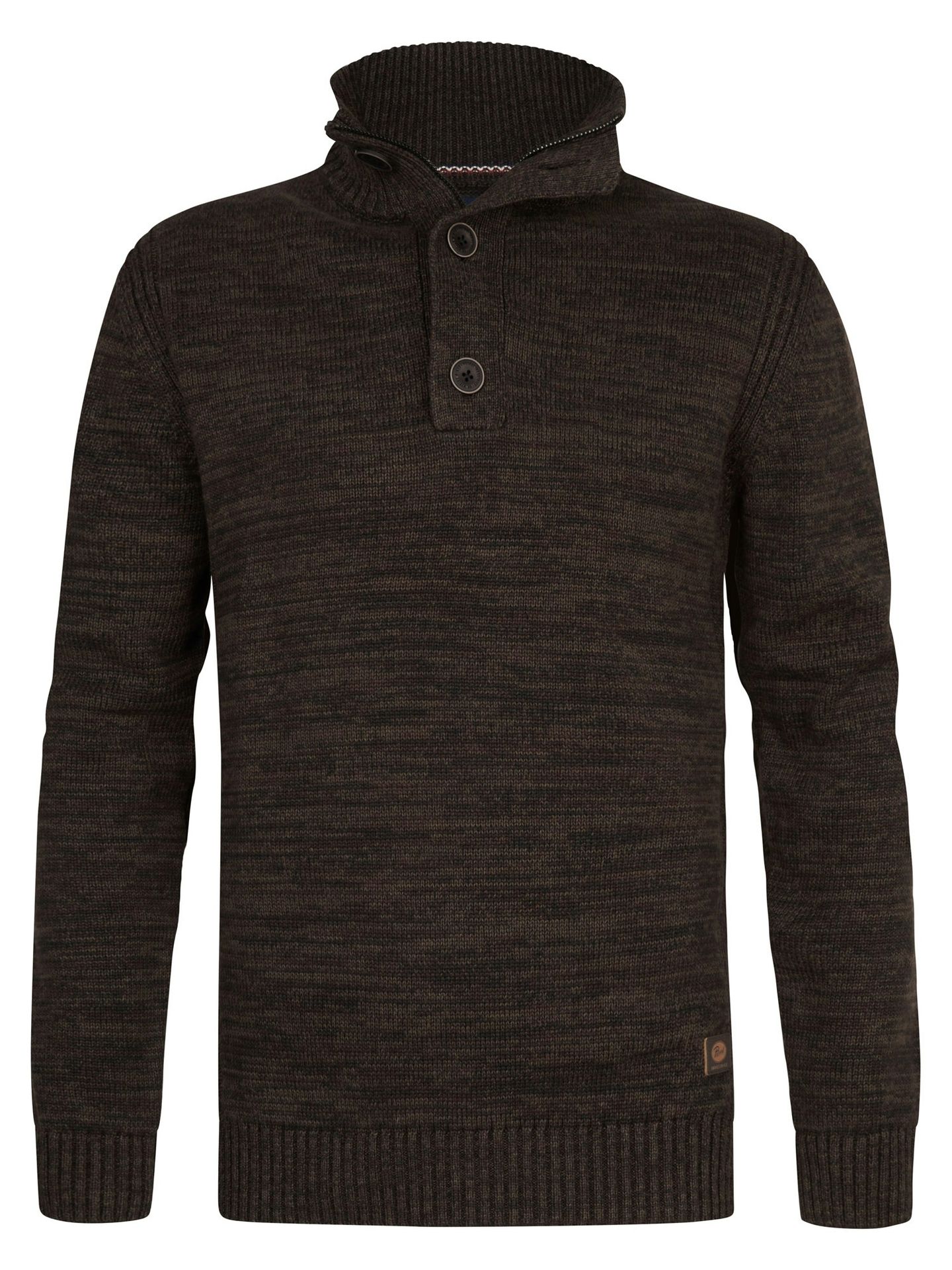 Petrol Industries Men Knitwear Collar 7156 Cedar Brown 00114879-EKA26002700000198