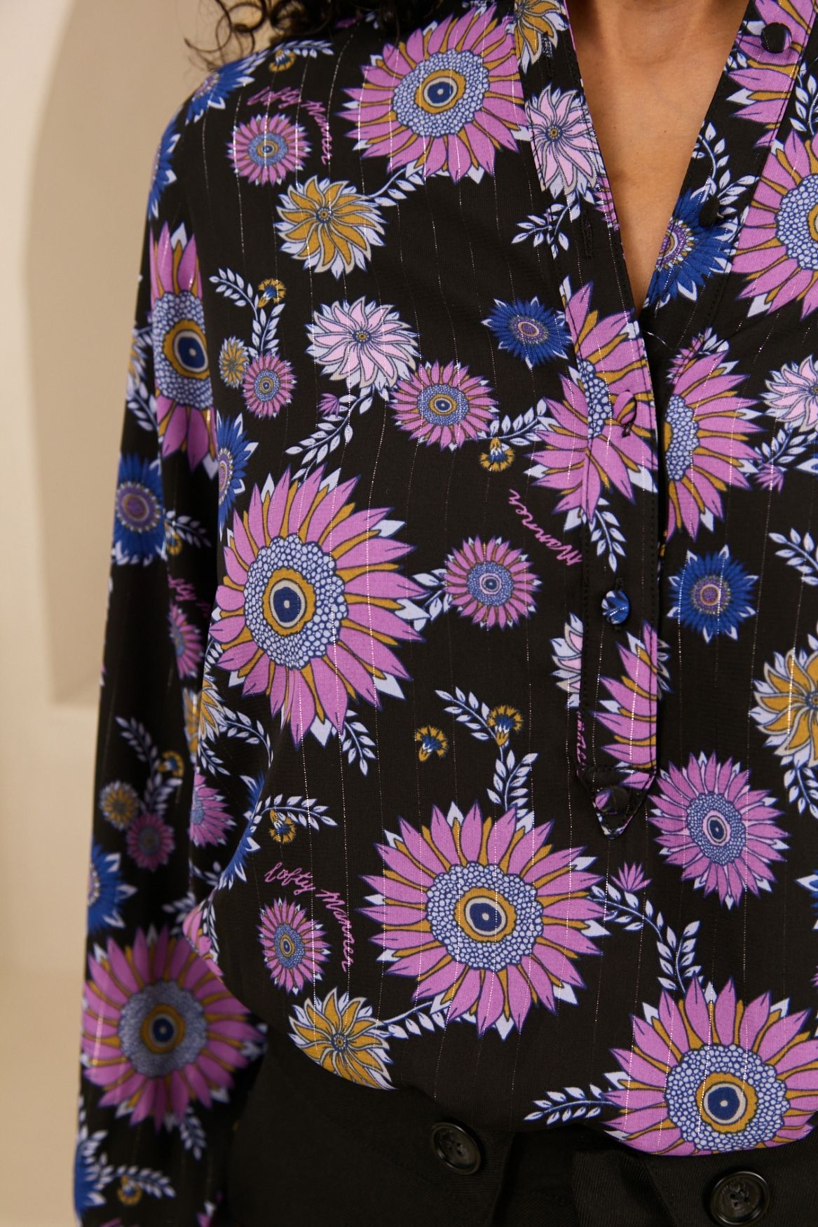 Lofty Manner Blouse Emese 104 multi flower 2900159656074