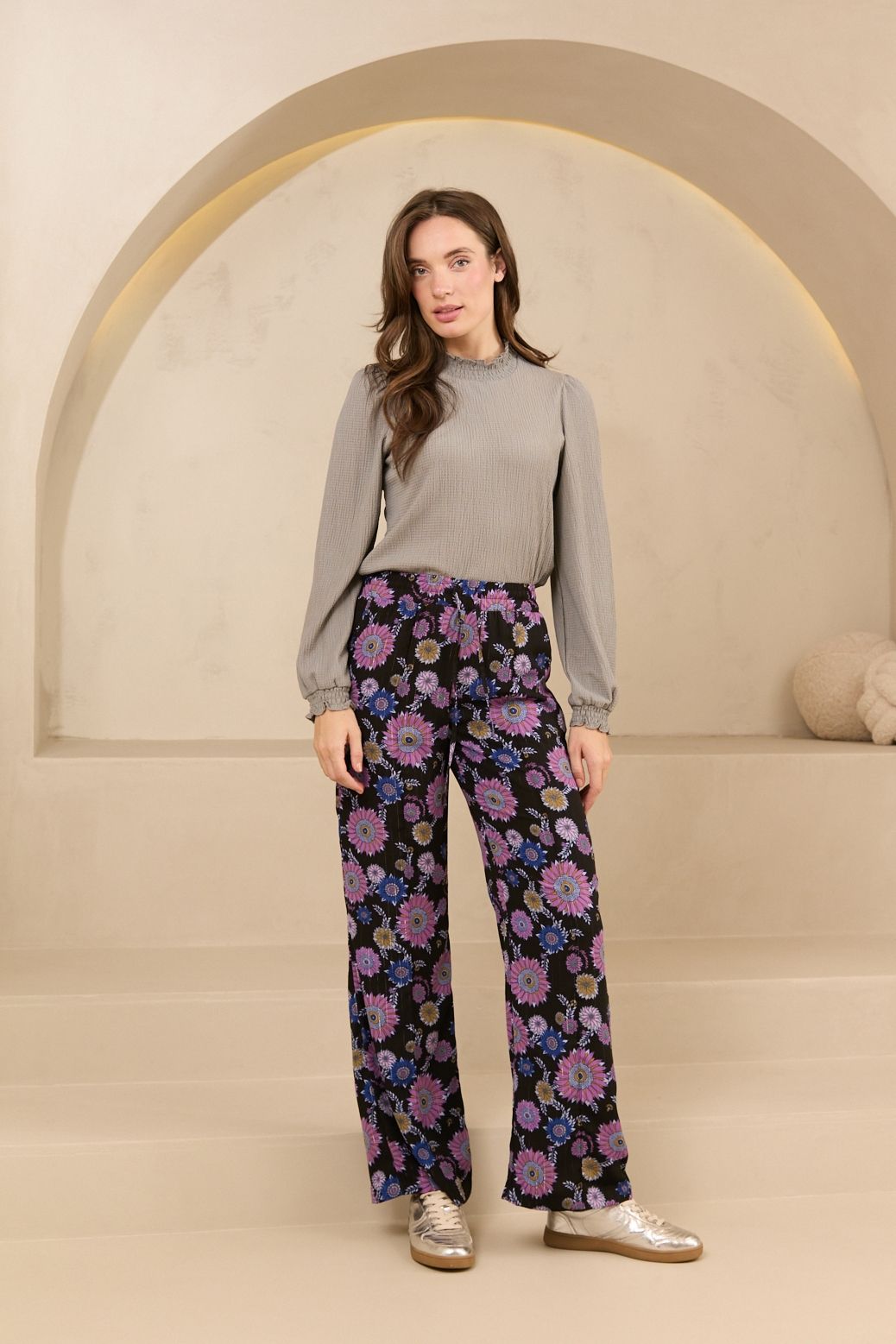 Lofty Manner Trouser Jessica 104 multi flower 2900159658061