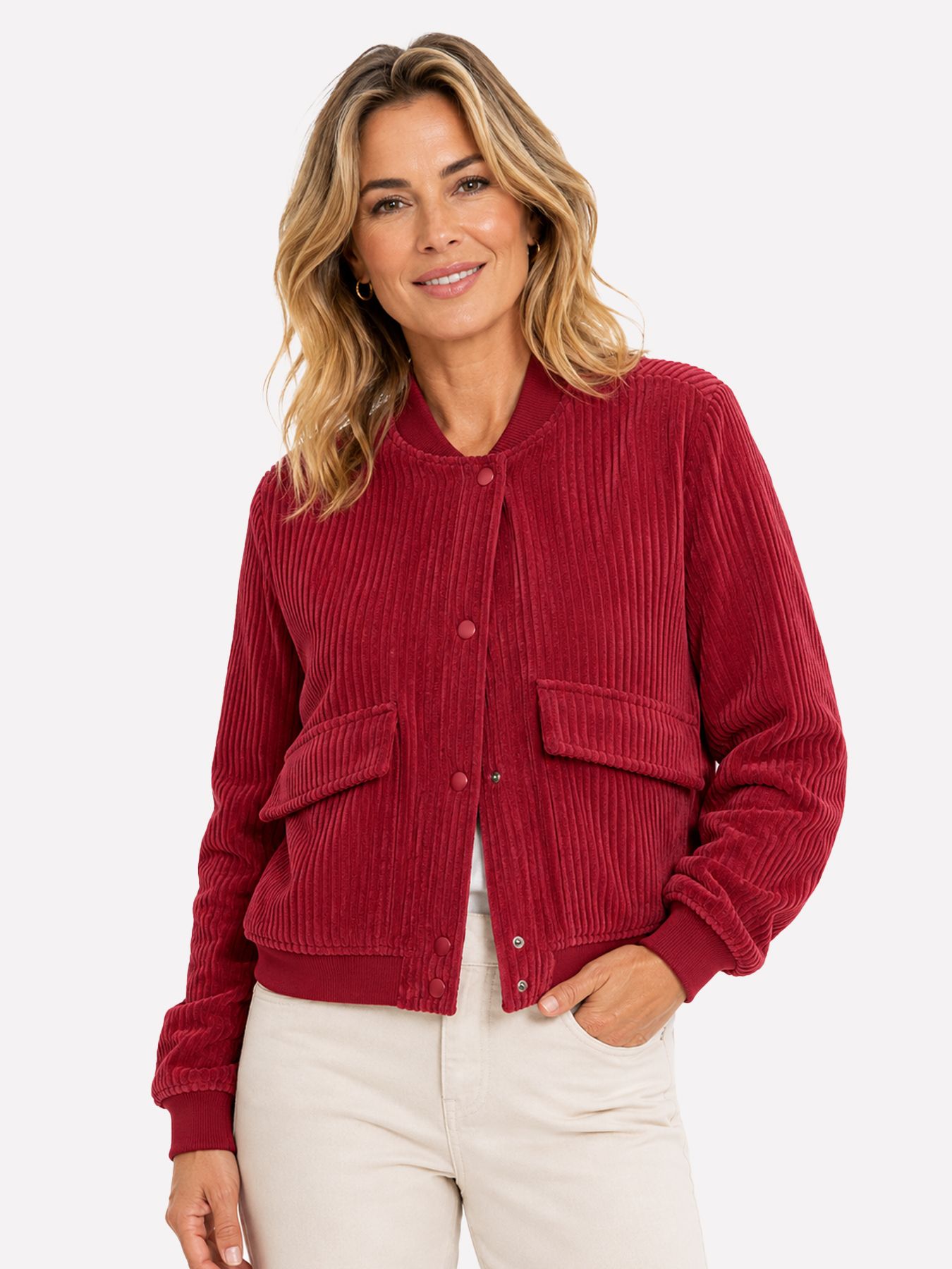 Vero Moda VMRAINIE AMALA SHORT JACKET Biking Red 00114895-EKA26011400003692