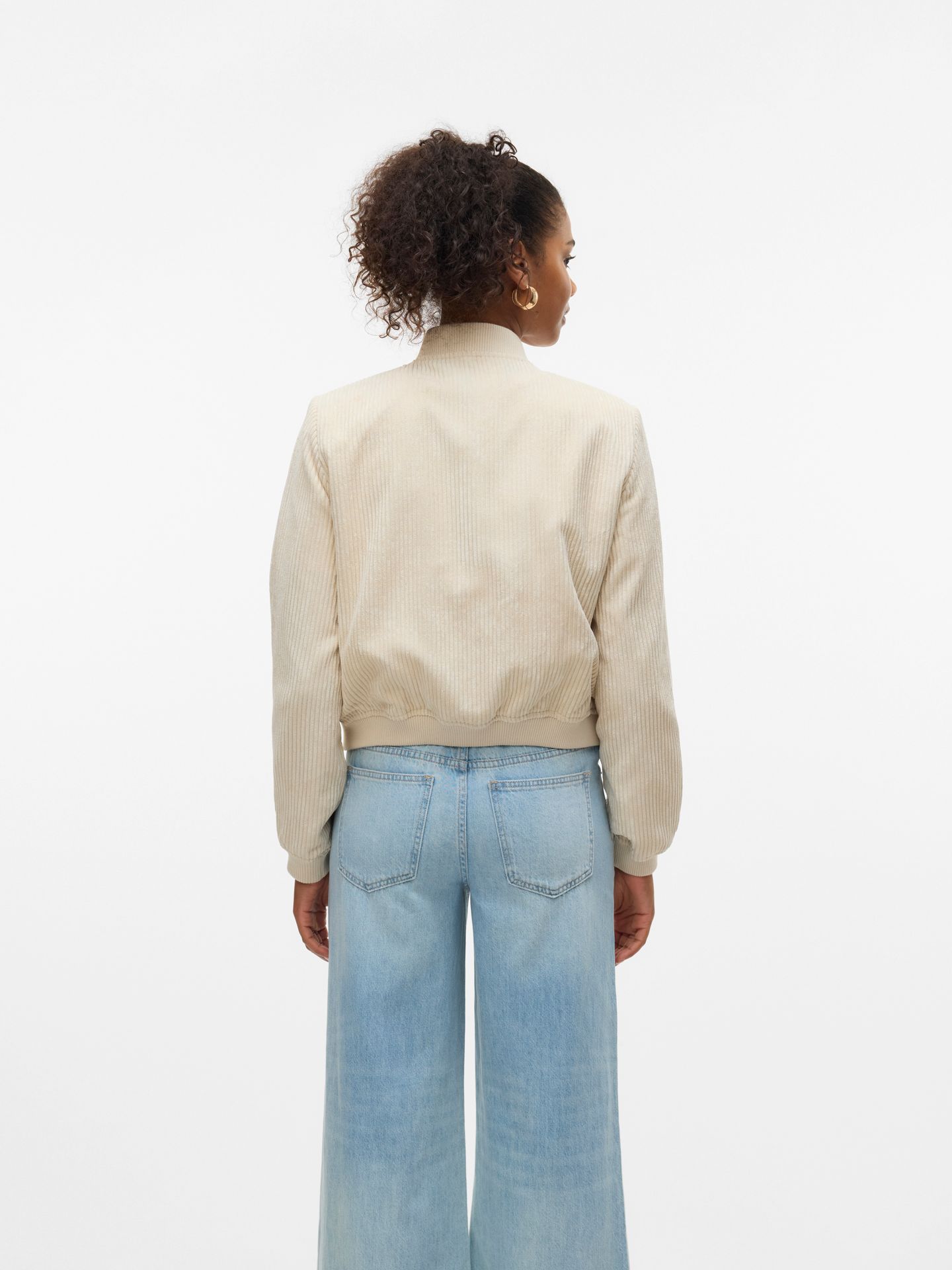 Vero Moda VMRAINIE AMALA SHORT JACKET Oatmeal 2900159662037