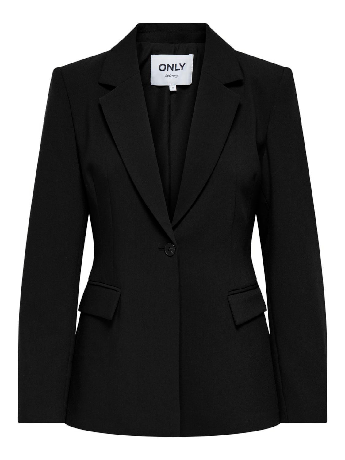 Only ONLRAVEN LIFE L/S HOURGLASS BLAZER Black 2900159666042