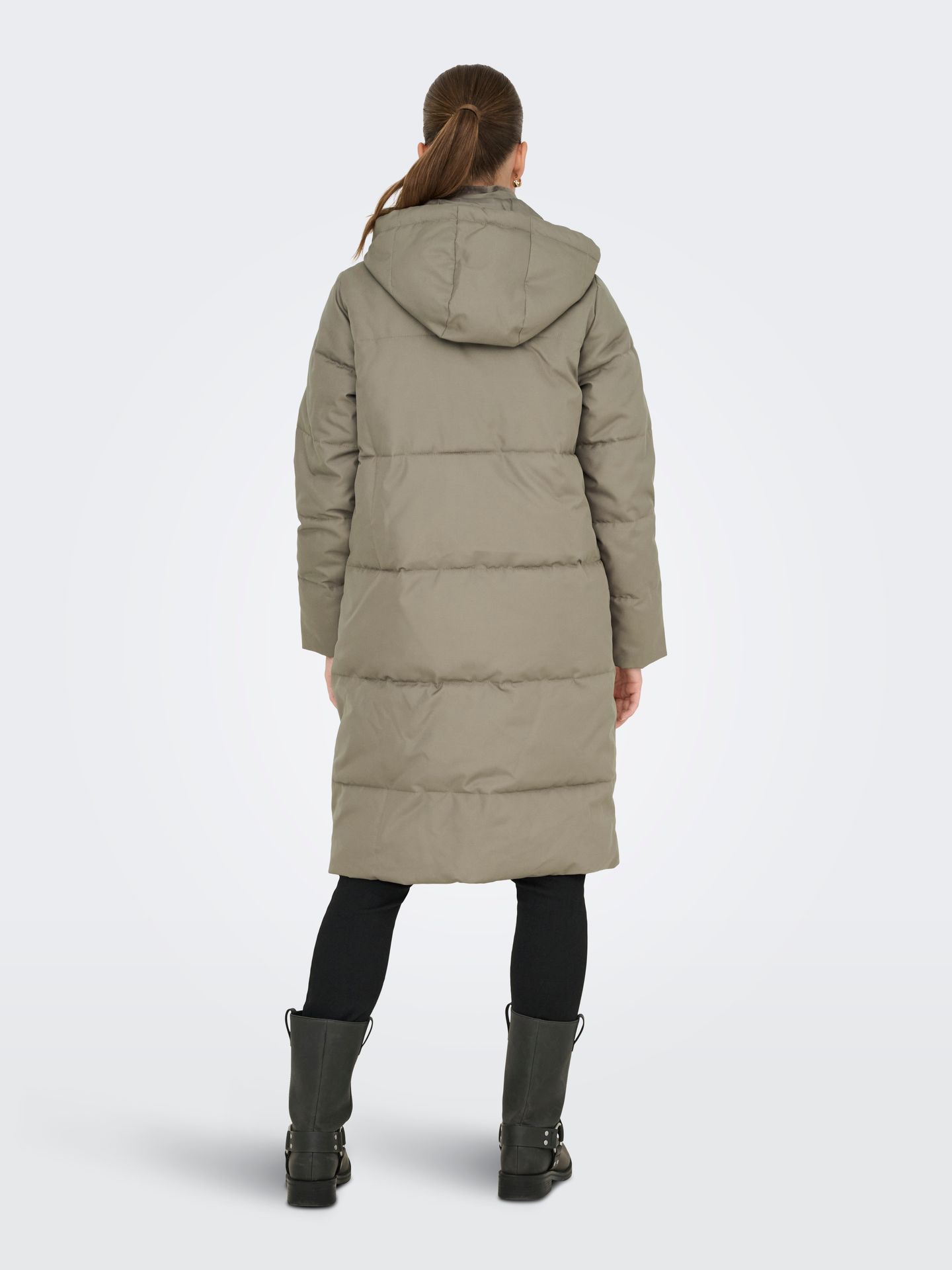 Only ONLIRENE PUFFER COAT LIFE OTW NOOS Walnut 2900160251046