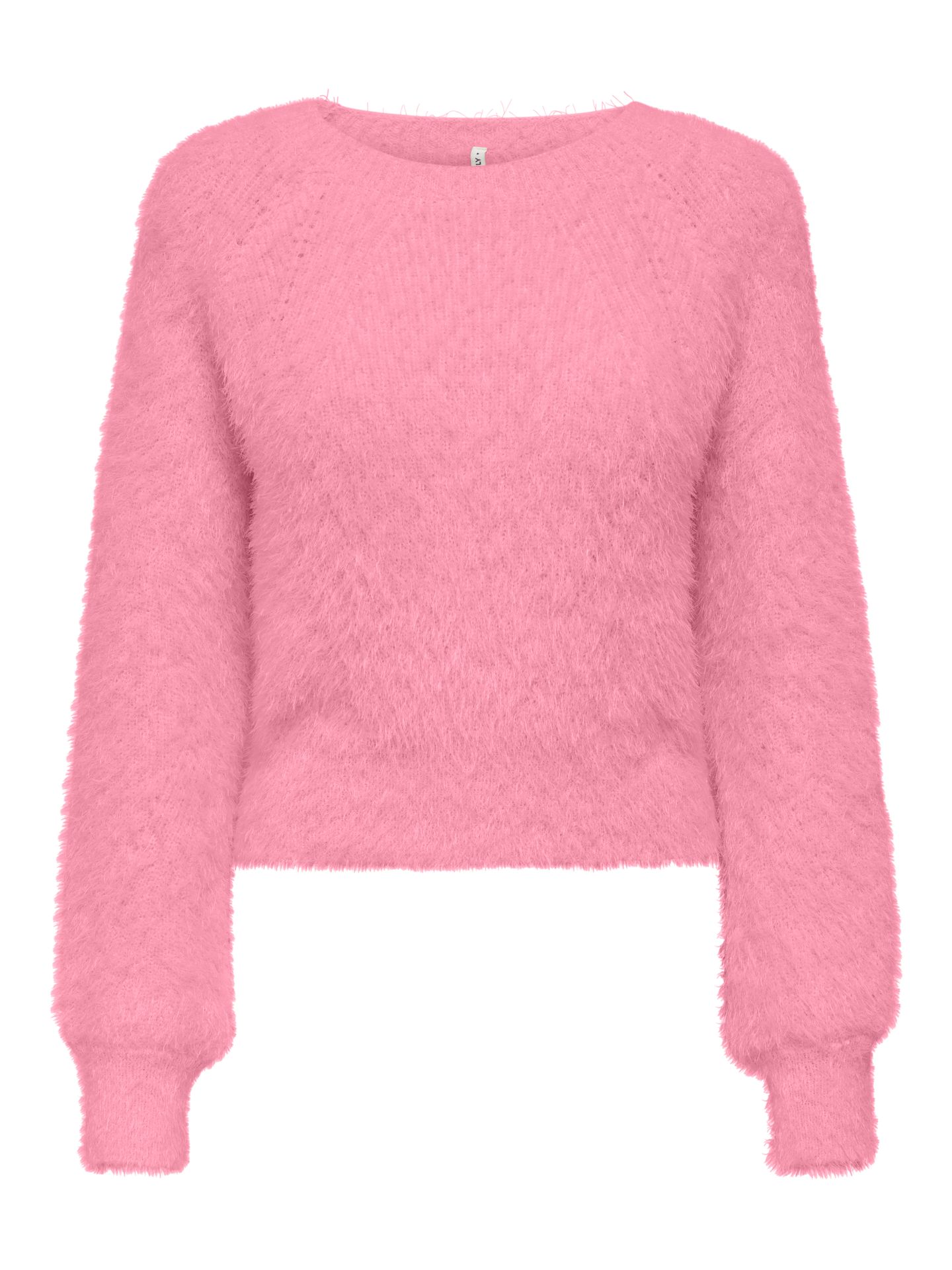 Only ONLLULU LS RIB SHORT O-NECK CC KNT Sea Pink 2900159675044