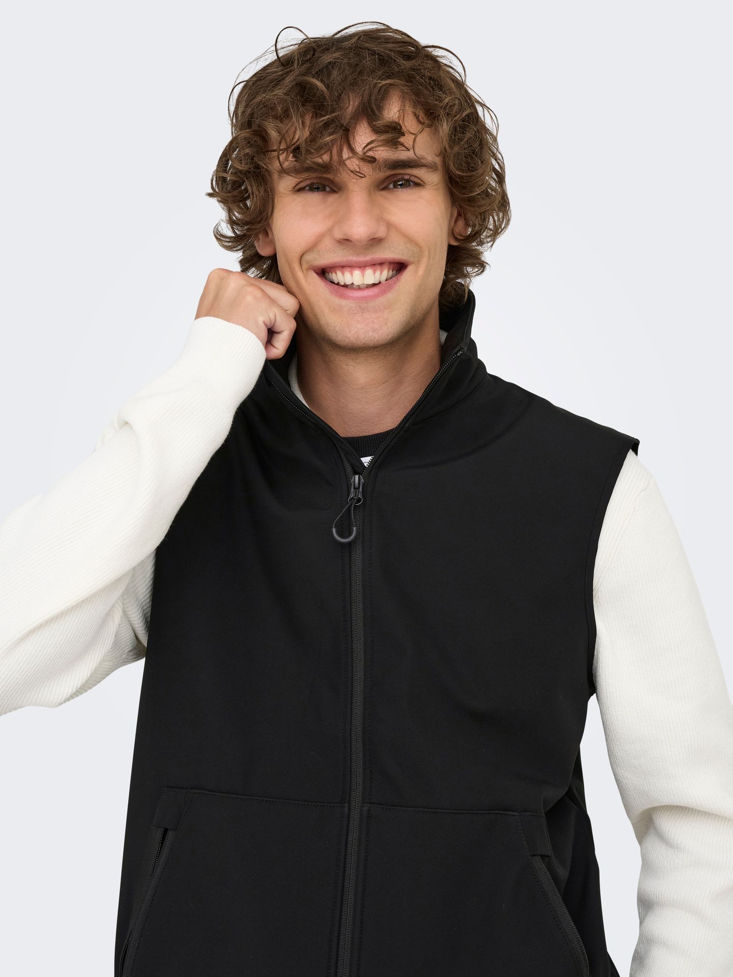 Only & Sons ONSBOWIE LIFE VEST OTW NOOS Black 2900159679028