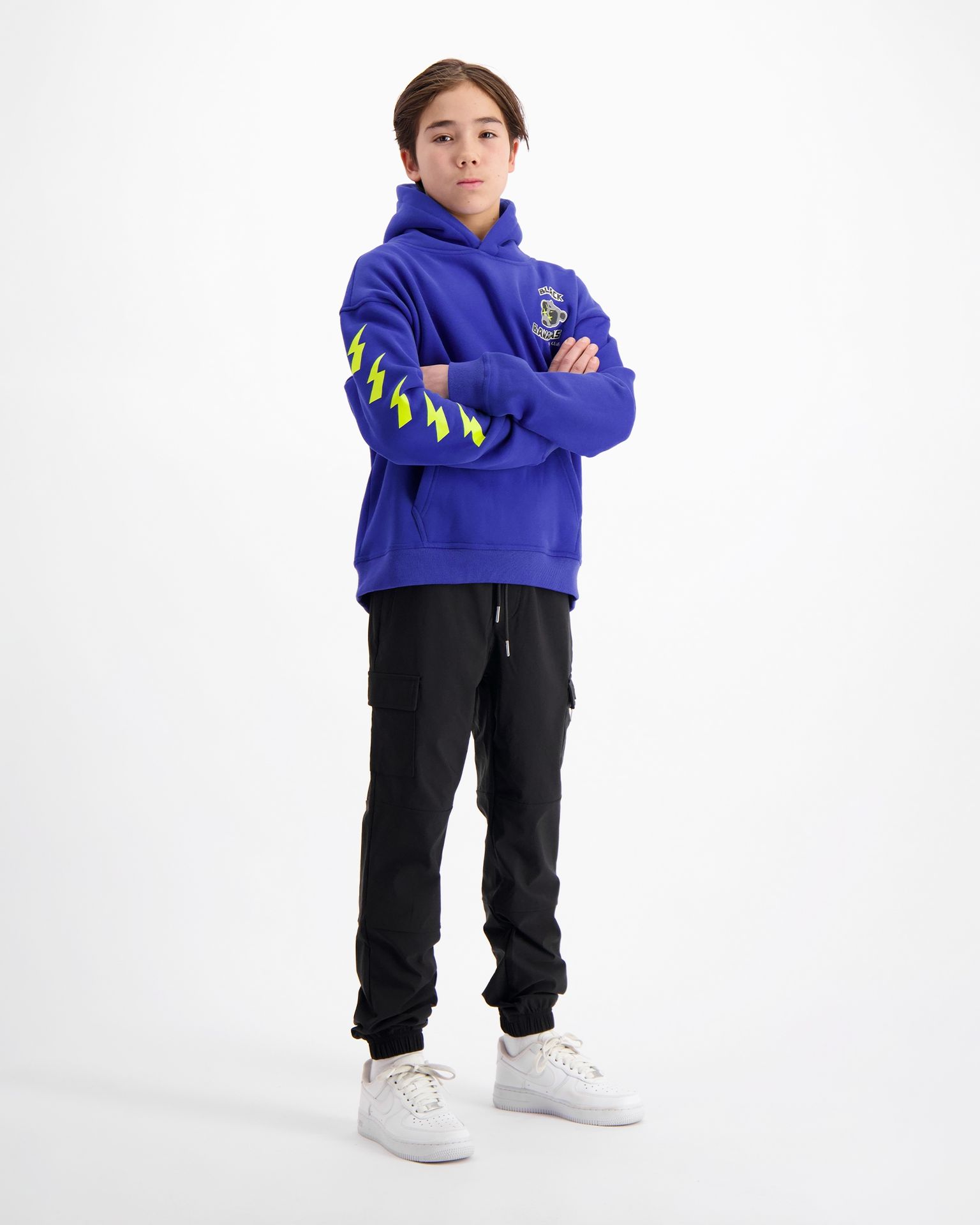 Black Bananas Kids Ko club hoodie Blue 2900159692010