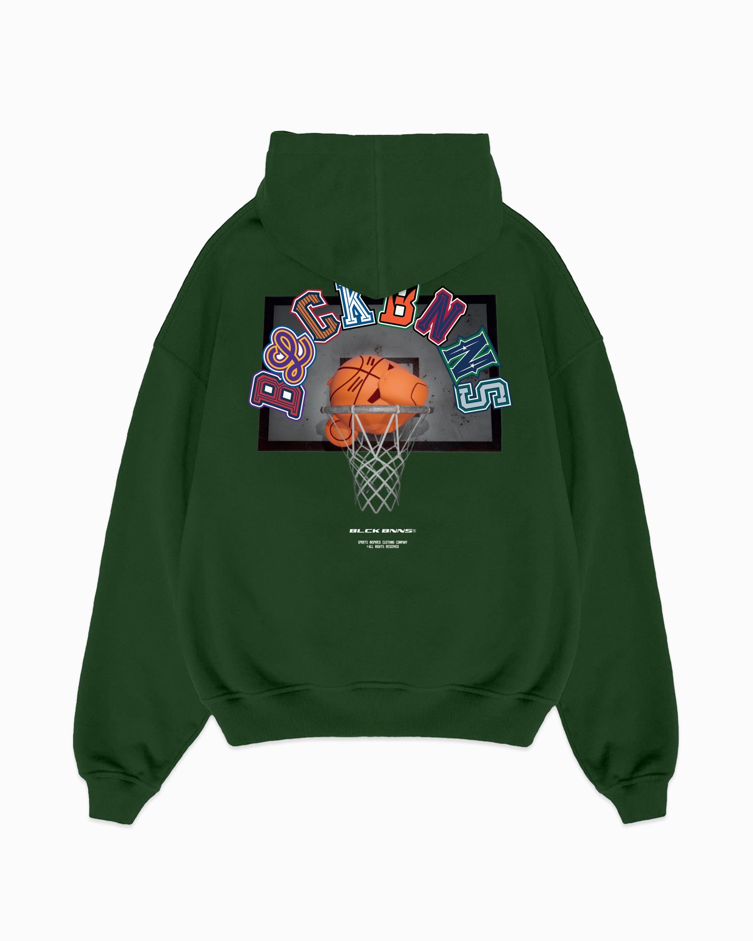 Black Bananas Kids Dunk Hoodie GREEN 2900159693055 Black Bananas Kids Dunk Hoodie GREEN 2900159693055