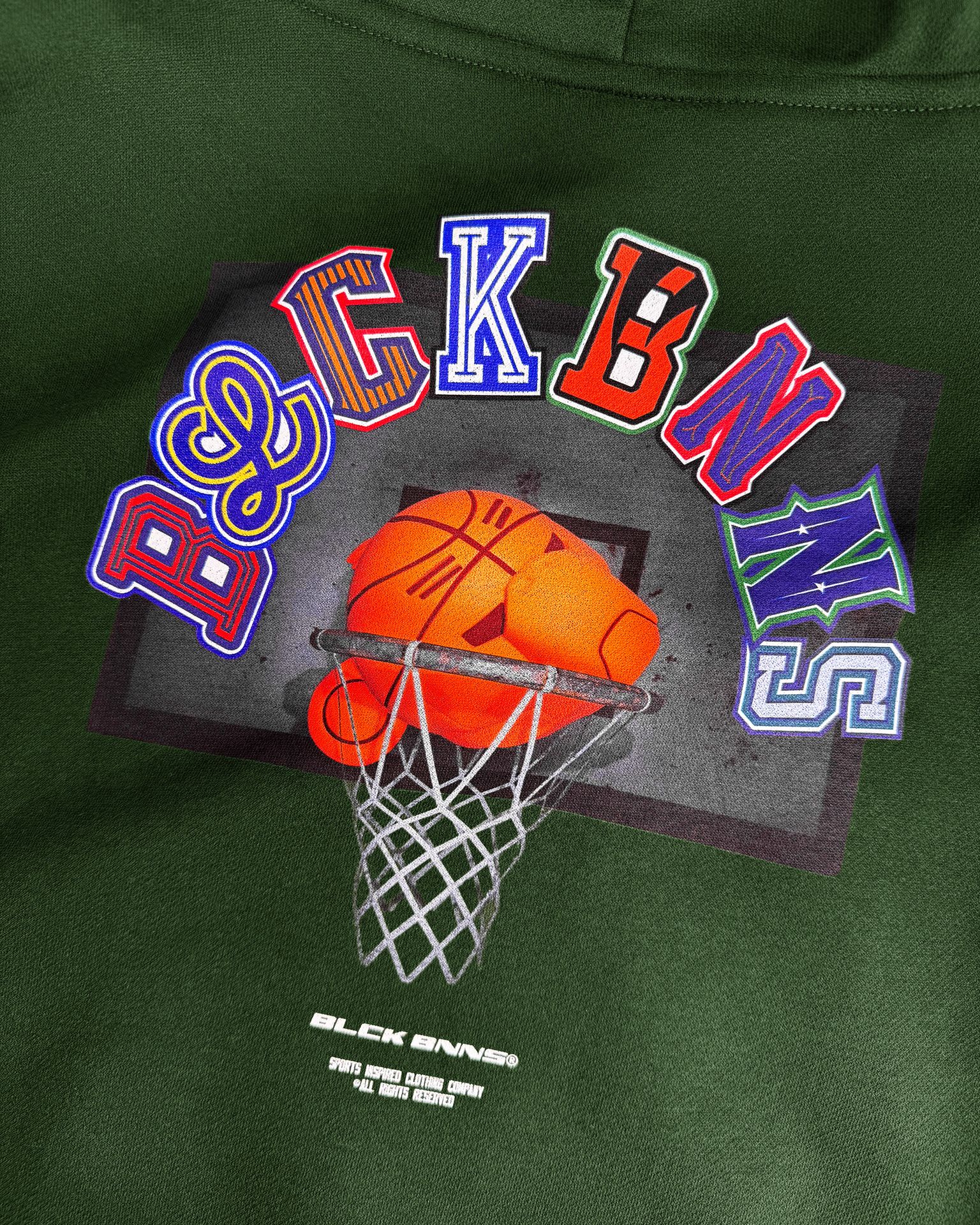 Black Bananas Kids Dunk Hoodie GREEN 2900159693055 Black Bananas Kids Dunk Hoodie GREEN 2900159693055