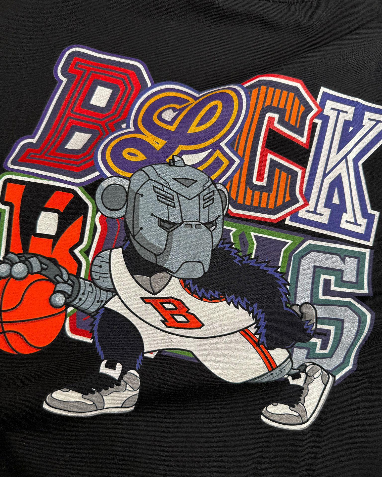 Black Bananas Kids Dribble longsleeve t-shirt Black 2900159694038