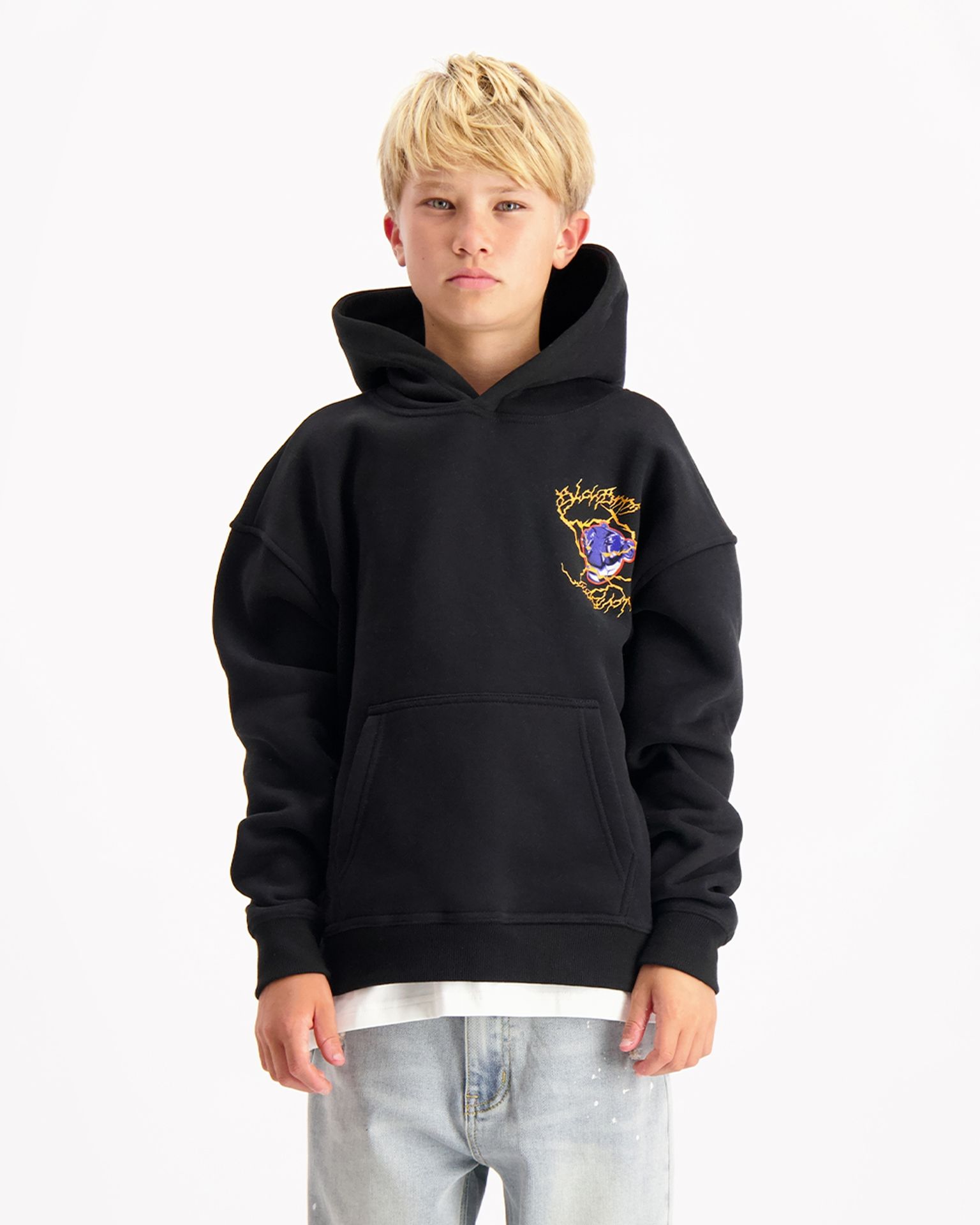 Black Bananas Kids Electro Hoodie Black 2900159696018
