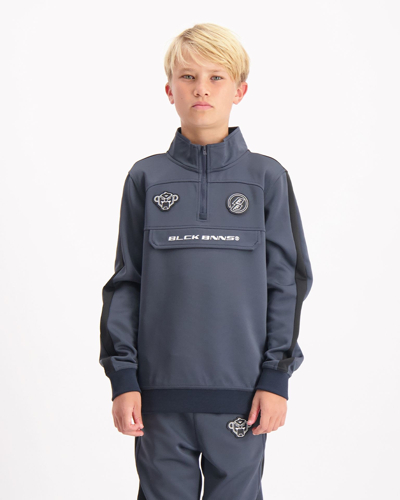 Black Bananas Bf Trill Tracktop Charcoal 00114912-00Q