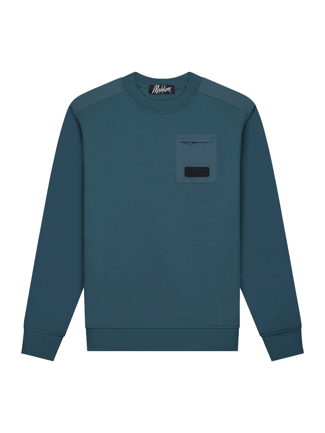 Malelions Men Nylon pocket sweater Blue 2900159702061