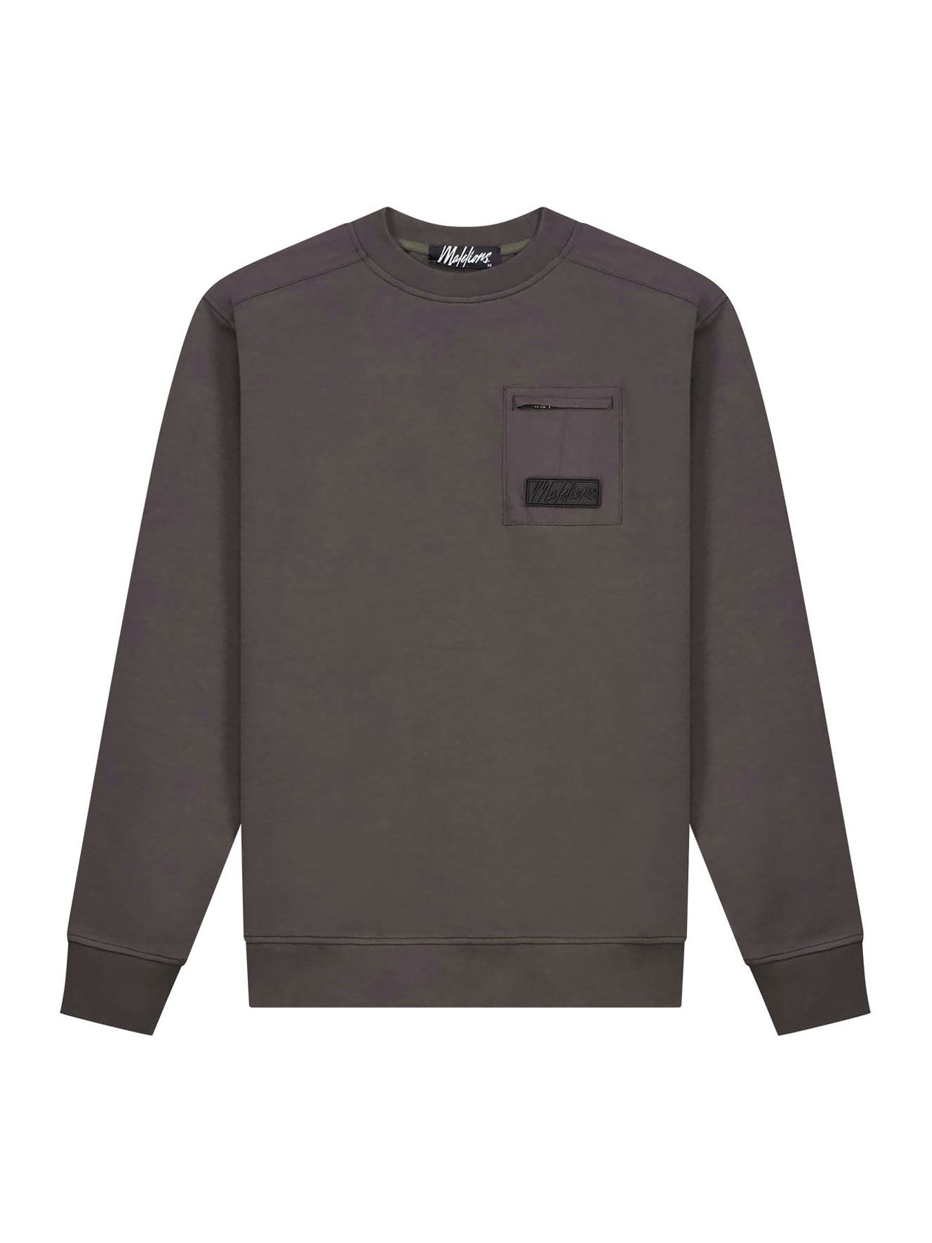 Malelions Men Nylon pocket sweater Brown 2900159701033