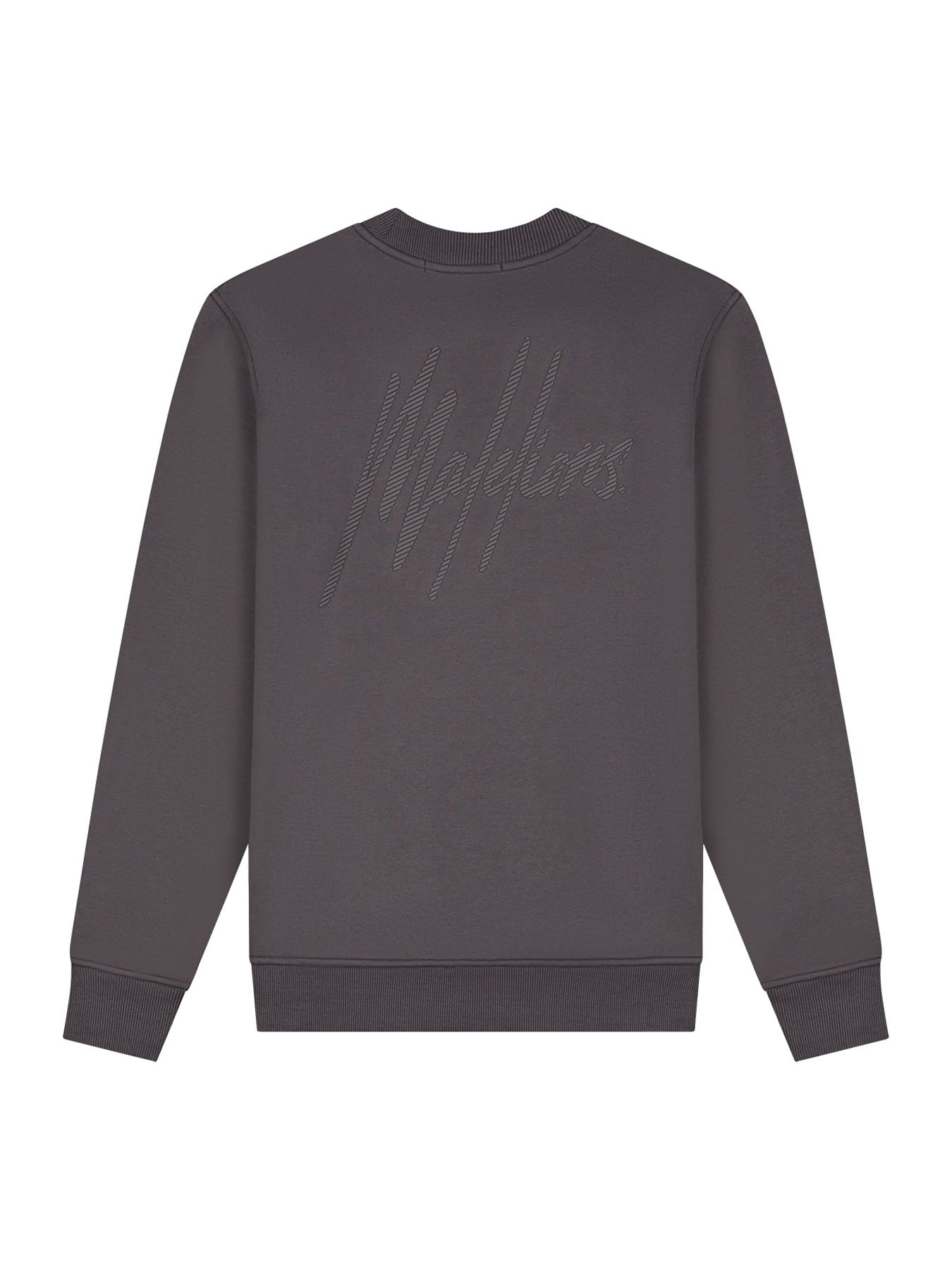 Malelions Men striped signature sweater Mulch Brown 2900159706038