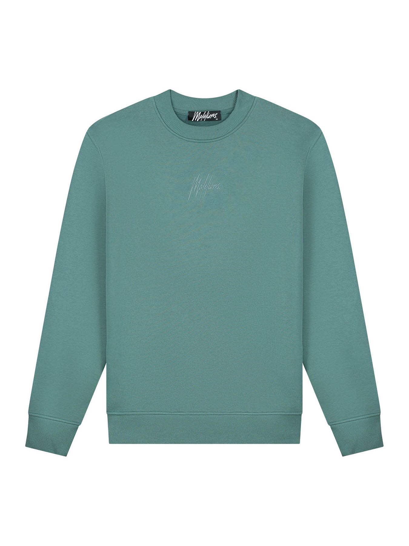 Malelions Men striped signature sweater GREEN 2900159705031