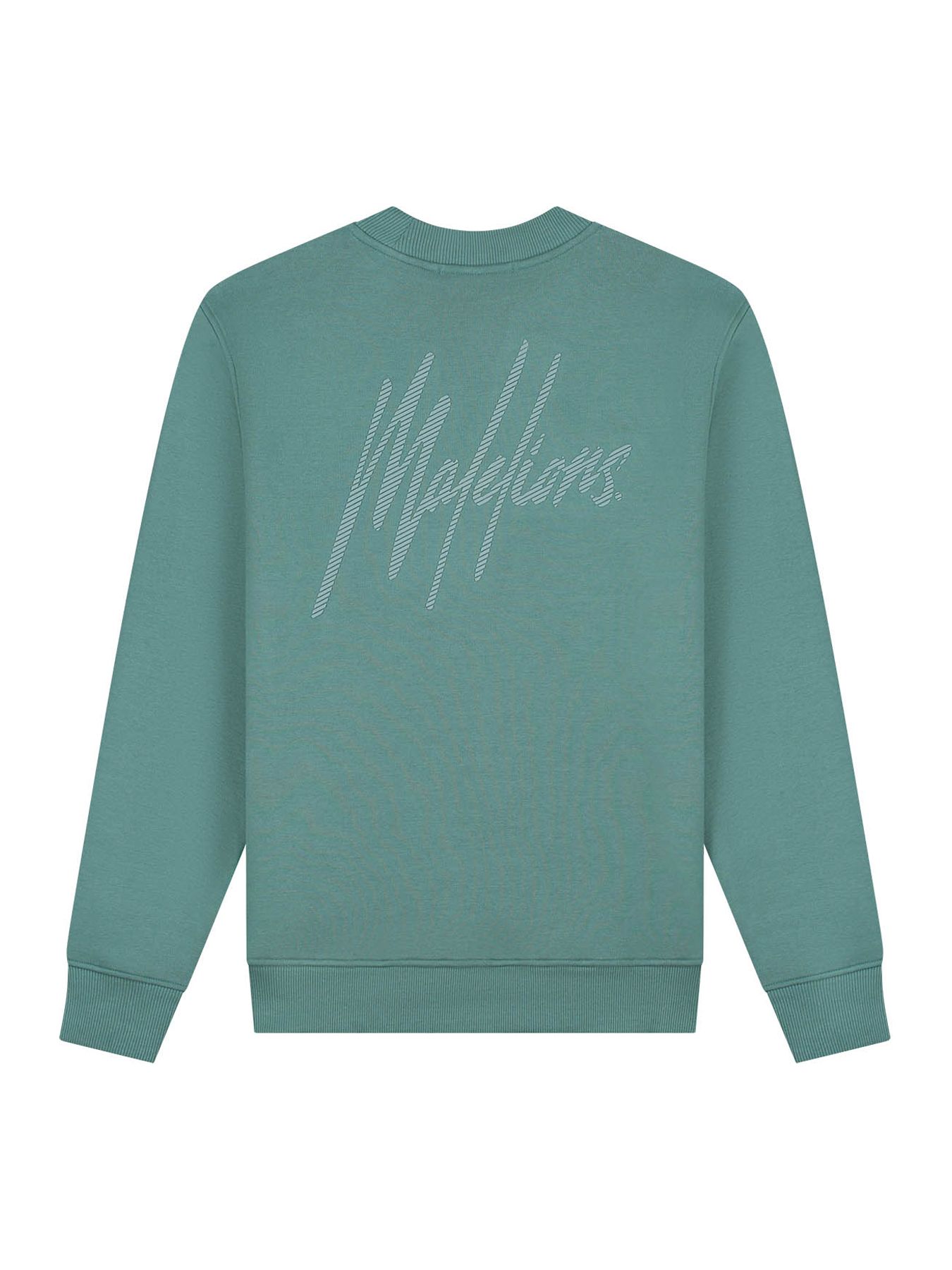 Malelions Men striped signature sweater GREEN 2900159705079