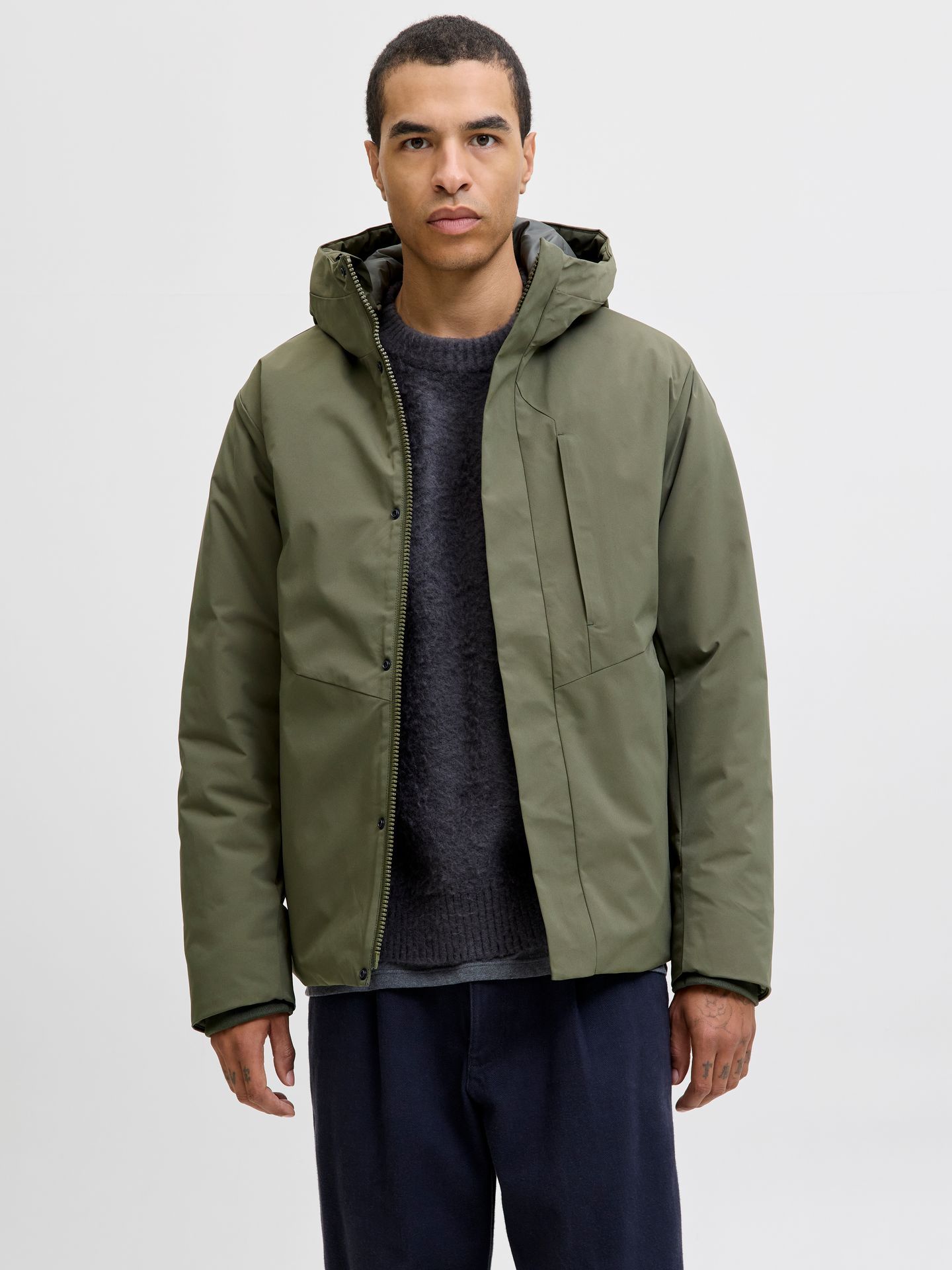 Jack & Jones JJEKEEN JACKET AW25 SN Grape Leaf 00114924-EKA26011400001908