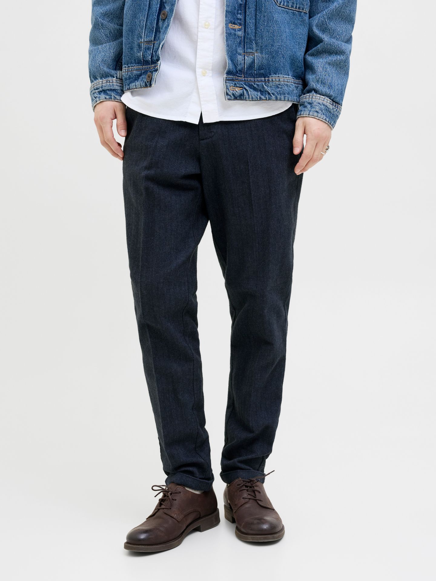 Jack & Jones JPSTACE HENRY CHINO SN Navy Blazer/AOP 00114925-EKA26011400000046