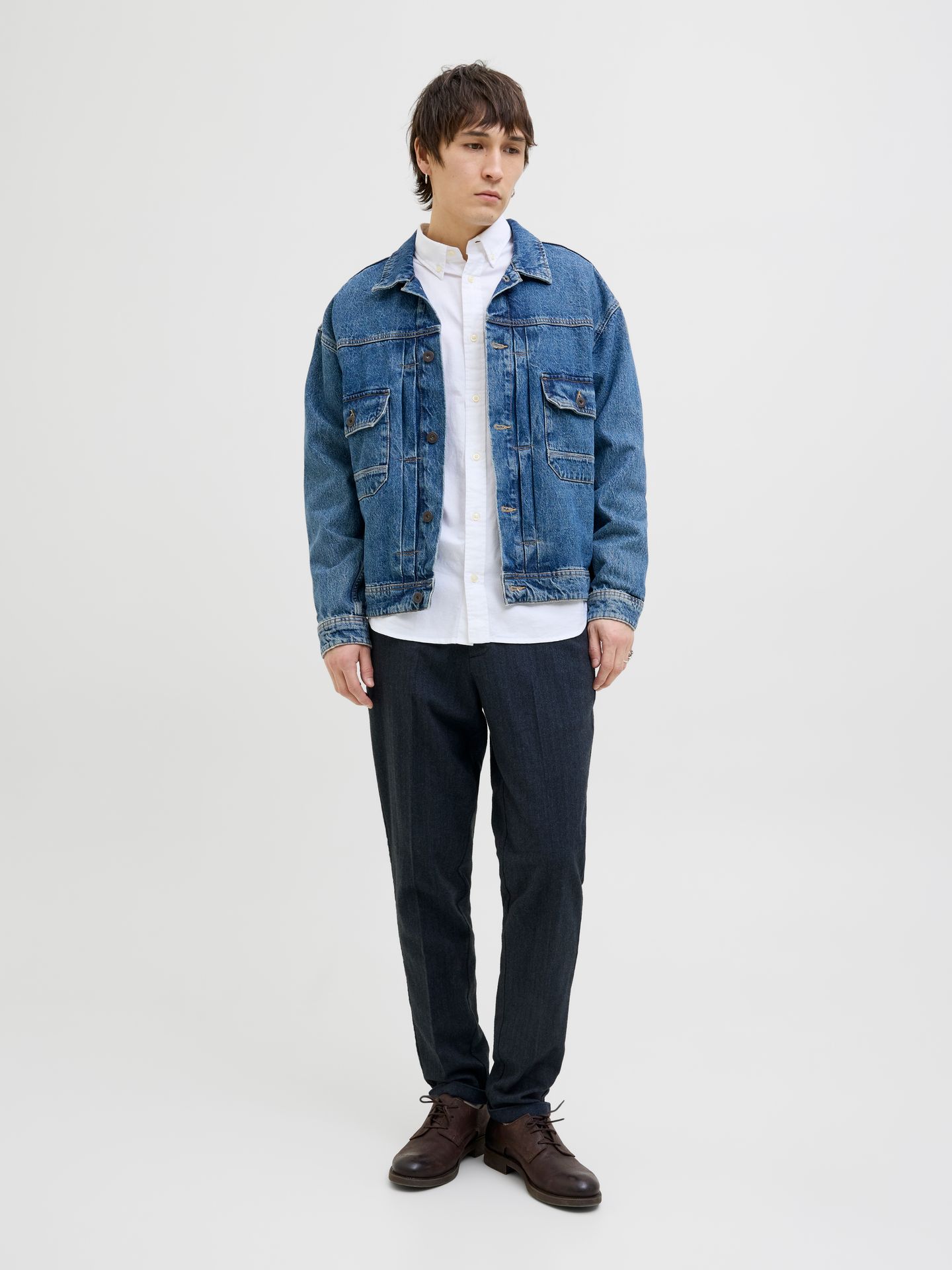 Jack & Jones JPSTACE HENRY CHINO SN Navy Blazer/AOP 2900159727156