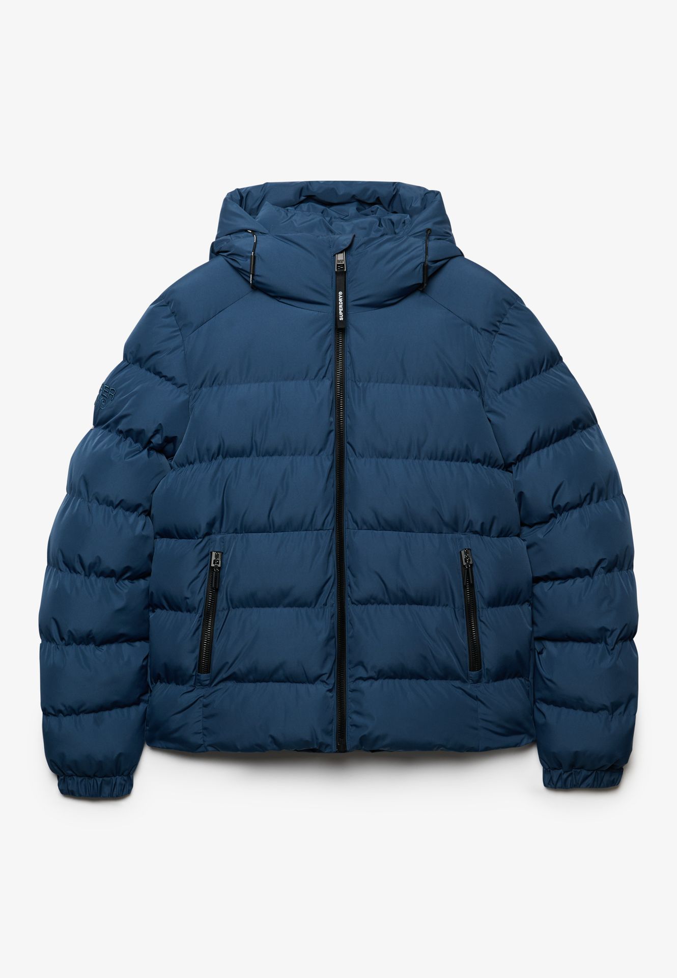 Superdry Hooded sports puffer jacket l5n Altitude Blue 2900168838065