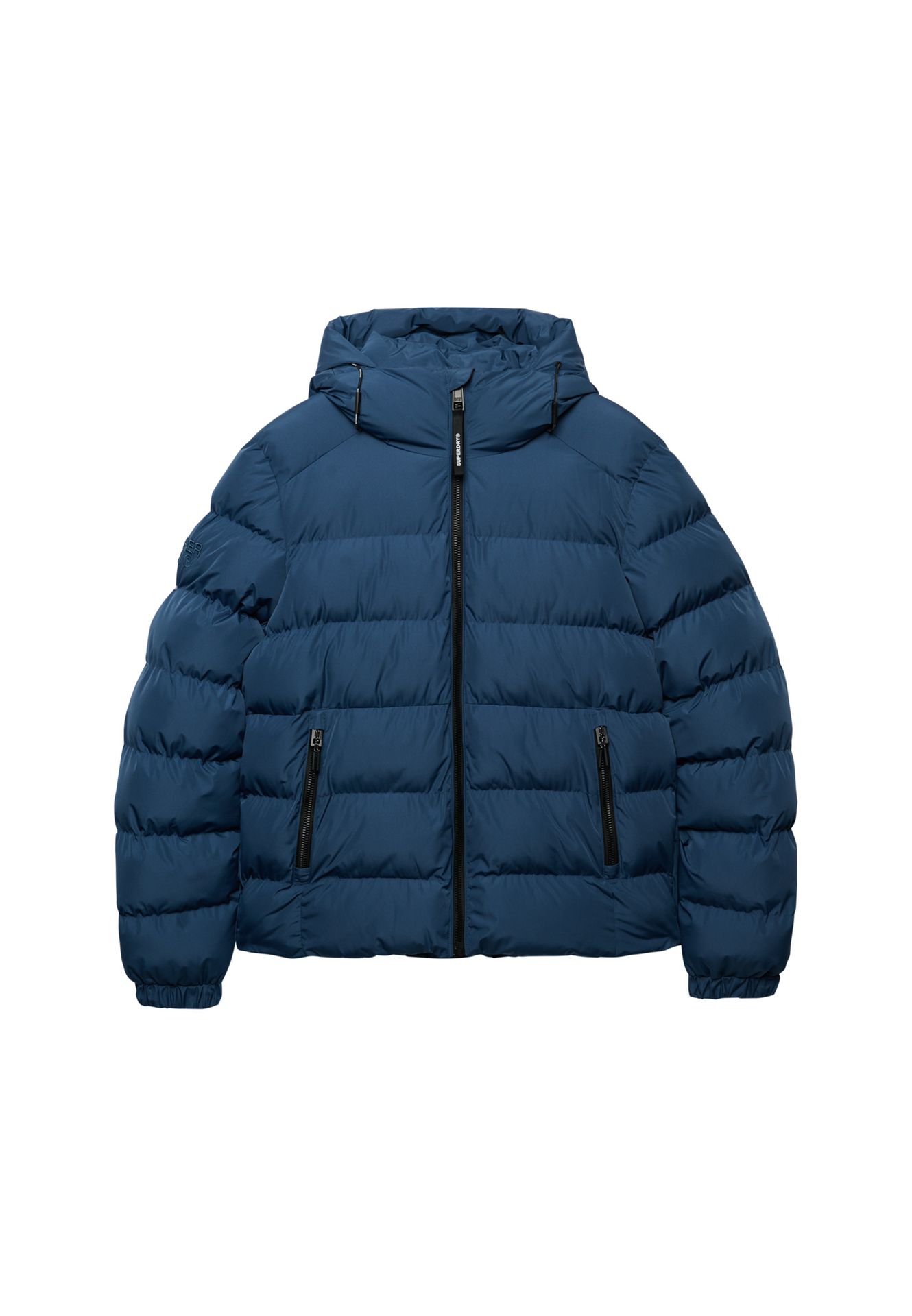 Superdry Hooded sports puffer jacket l5n Altitude Blue 2900168838065