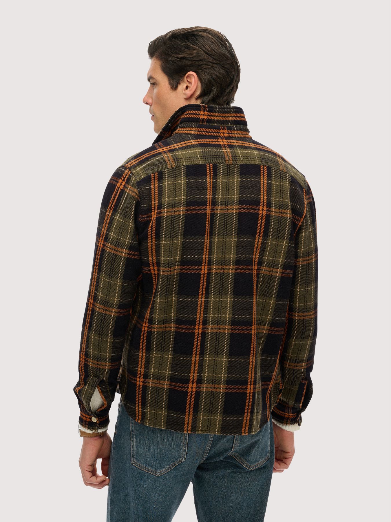 Superdry Merchant heavy checked shirt Peyton 2900160463074