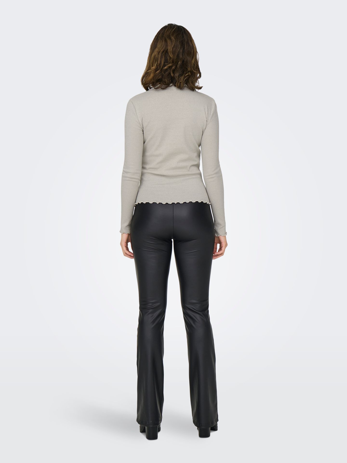 Only ONLEMMA LS GLITTER TOP JRS NOOS Pumice Stone/Coconut 2900159889014