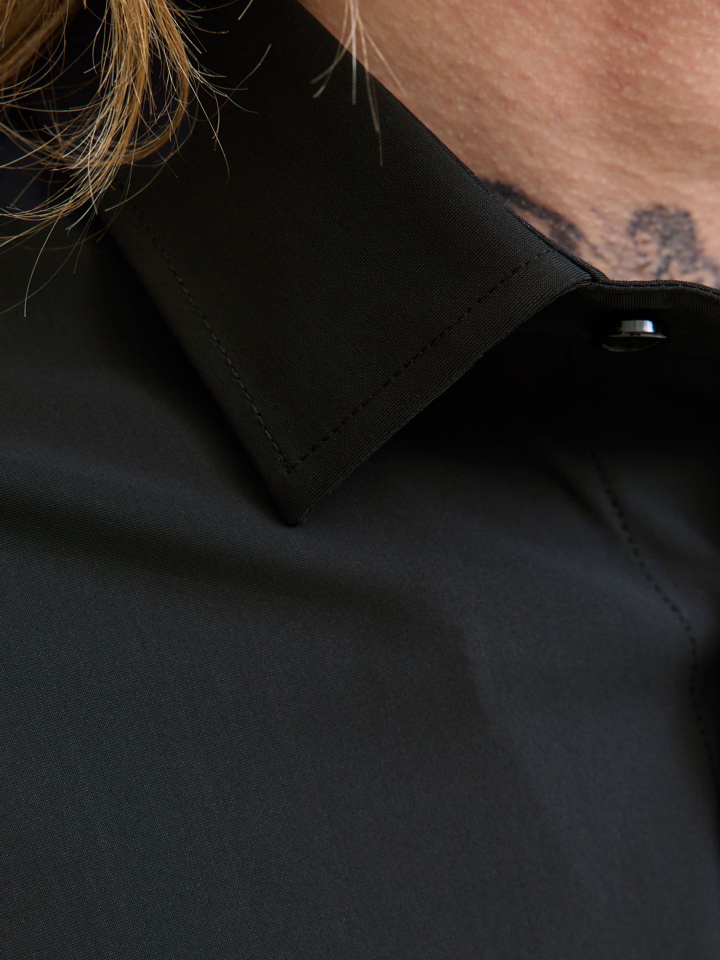 Jack & Jones JPRBLAACTIVE STRETCH LS SHIRT SN Black 2900159892045