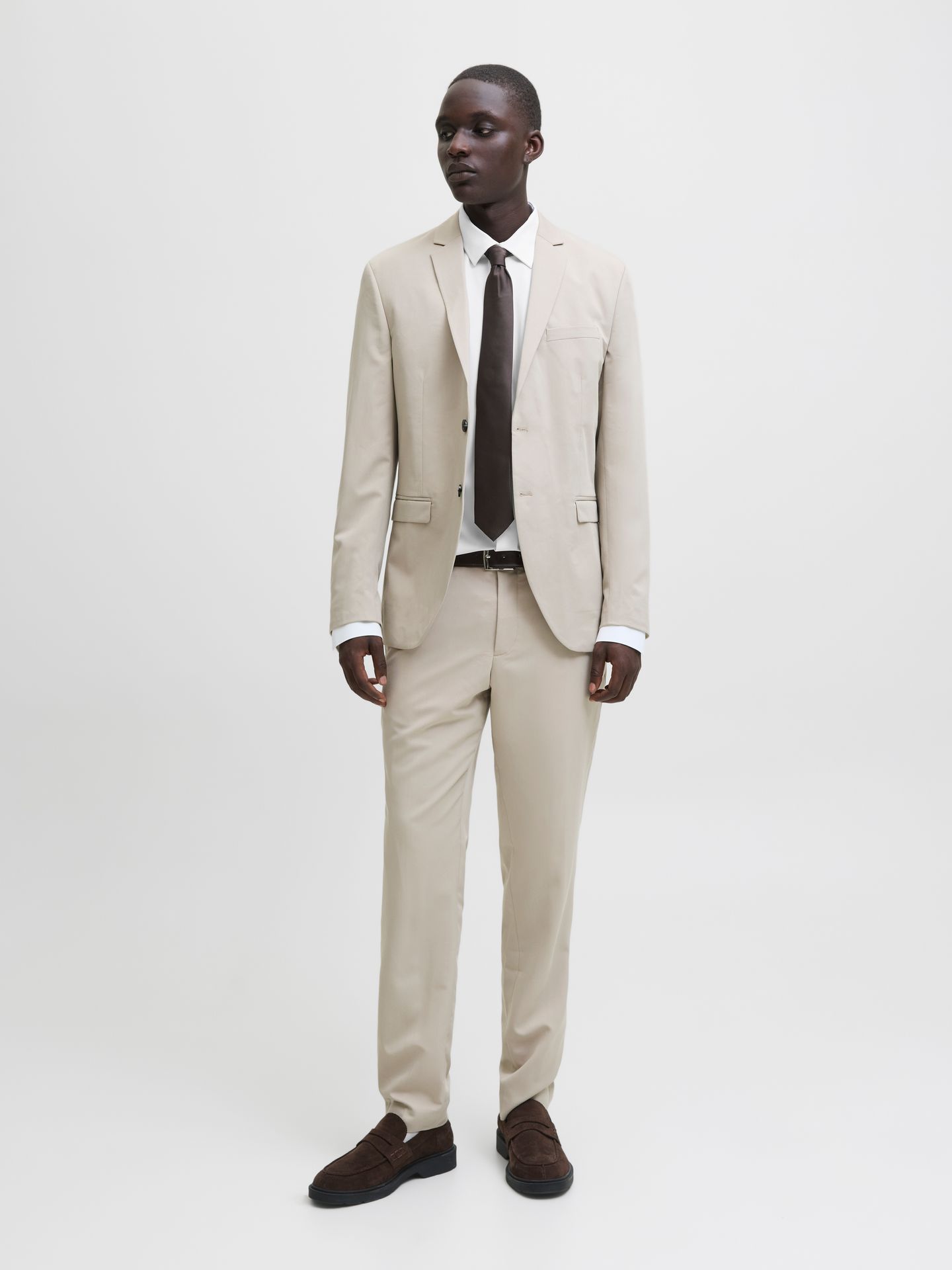 Jack & Jones JPRBLAACTIVE STRETCH LS SHIRT SN White 2900159891031