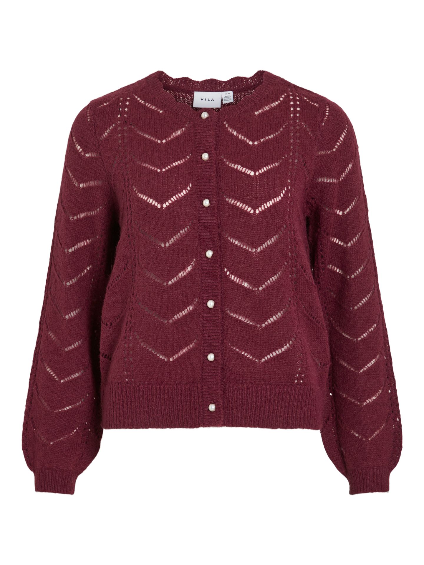 Vila VITULI O-NECK L/S DETAIL KNIT CARDI Fig 00114990-EKA22000400000175