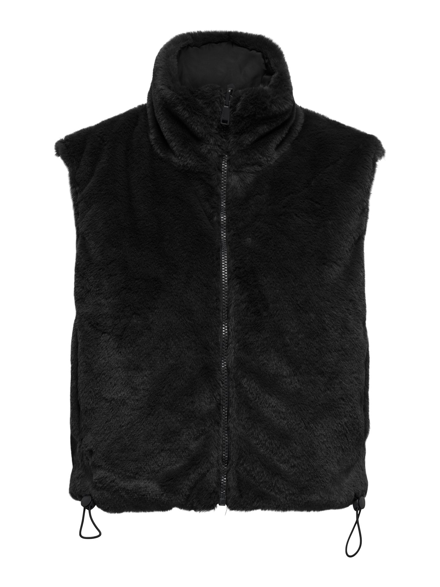 Only ONLDANA FAUX FUR REV.WAISTCOAT OTW Black 00114993-EKA26011400000004