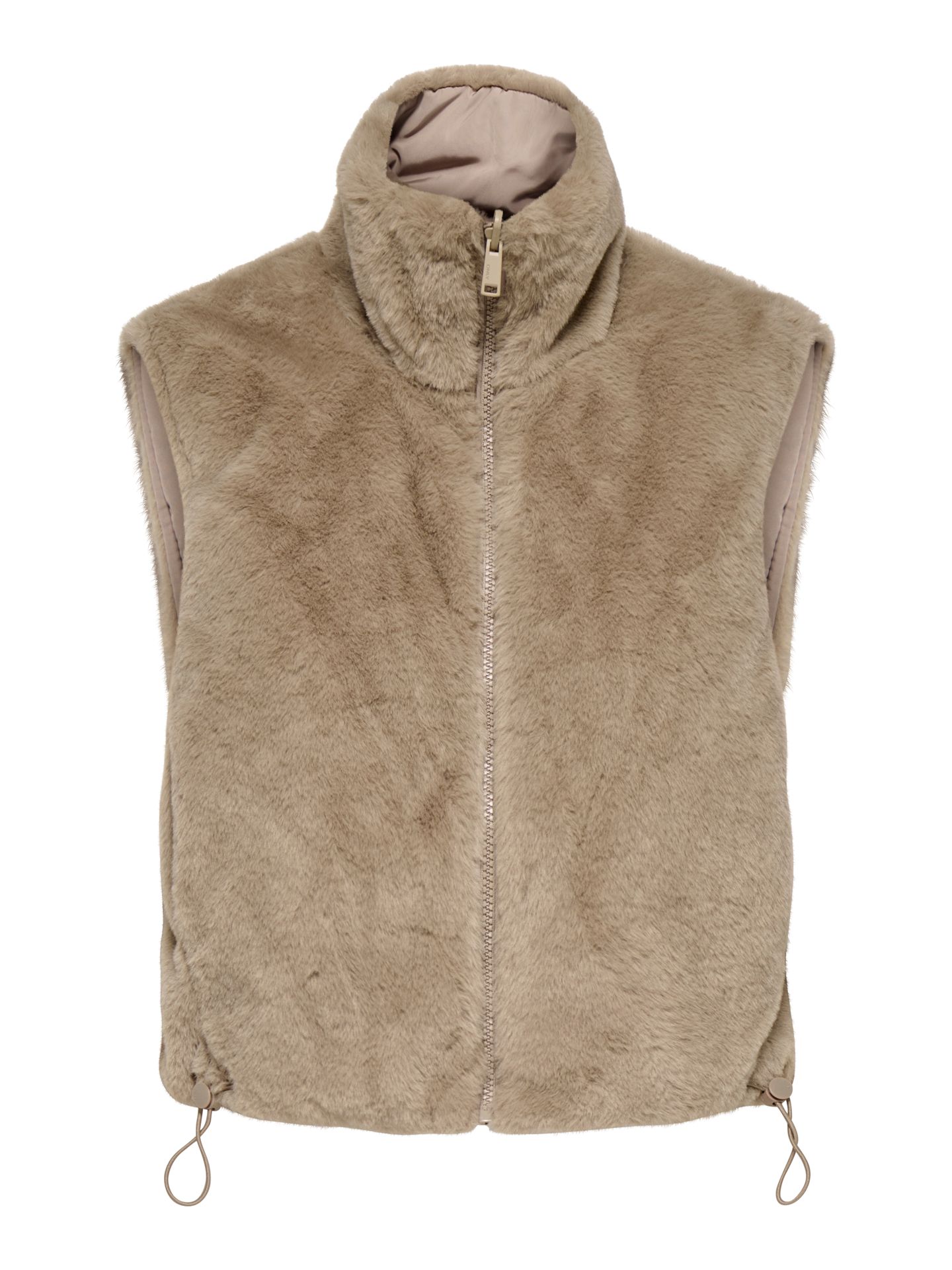 Only ONLDANA FAUX FUR REV.WAISTCOAT OTW Silver Mink 2900159941026