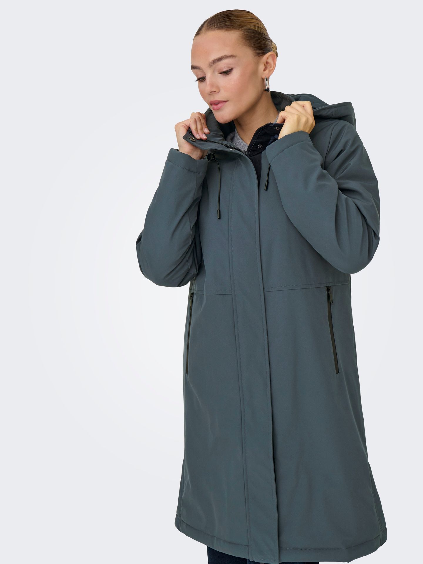 Only ONLKARA LIFE PARKA CC OTW Ombre Blue 2900159924043