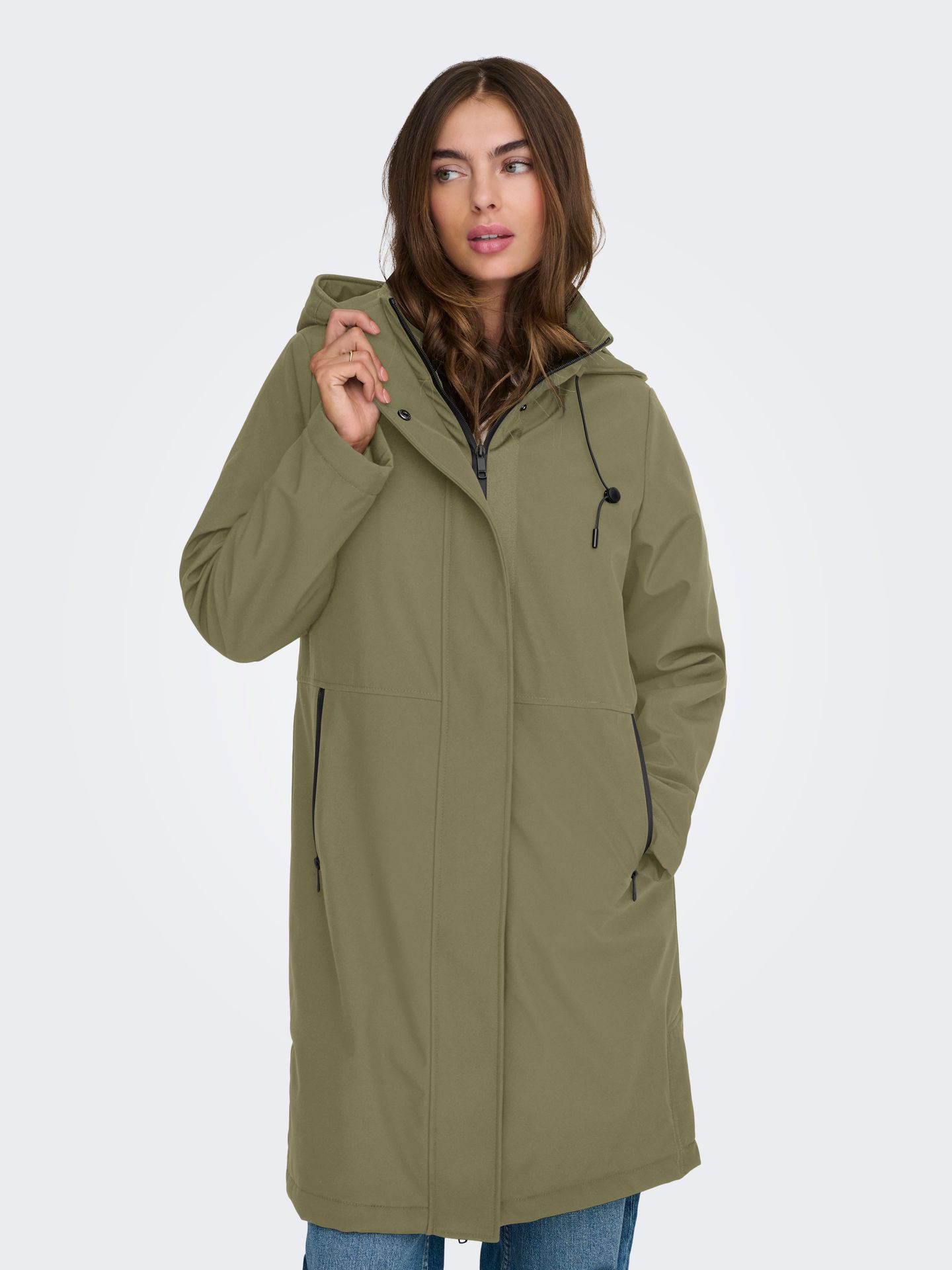 Only ONLKARA LIFE PARKA CC OTW Stone Gray 00114994-EKA26011400002634