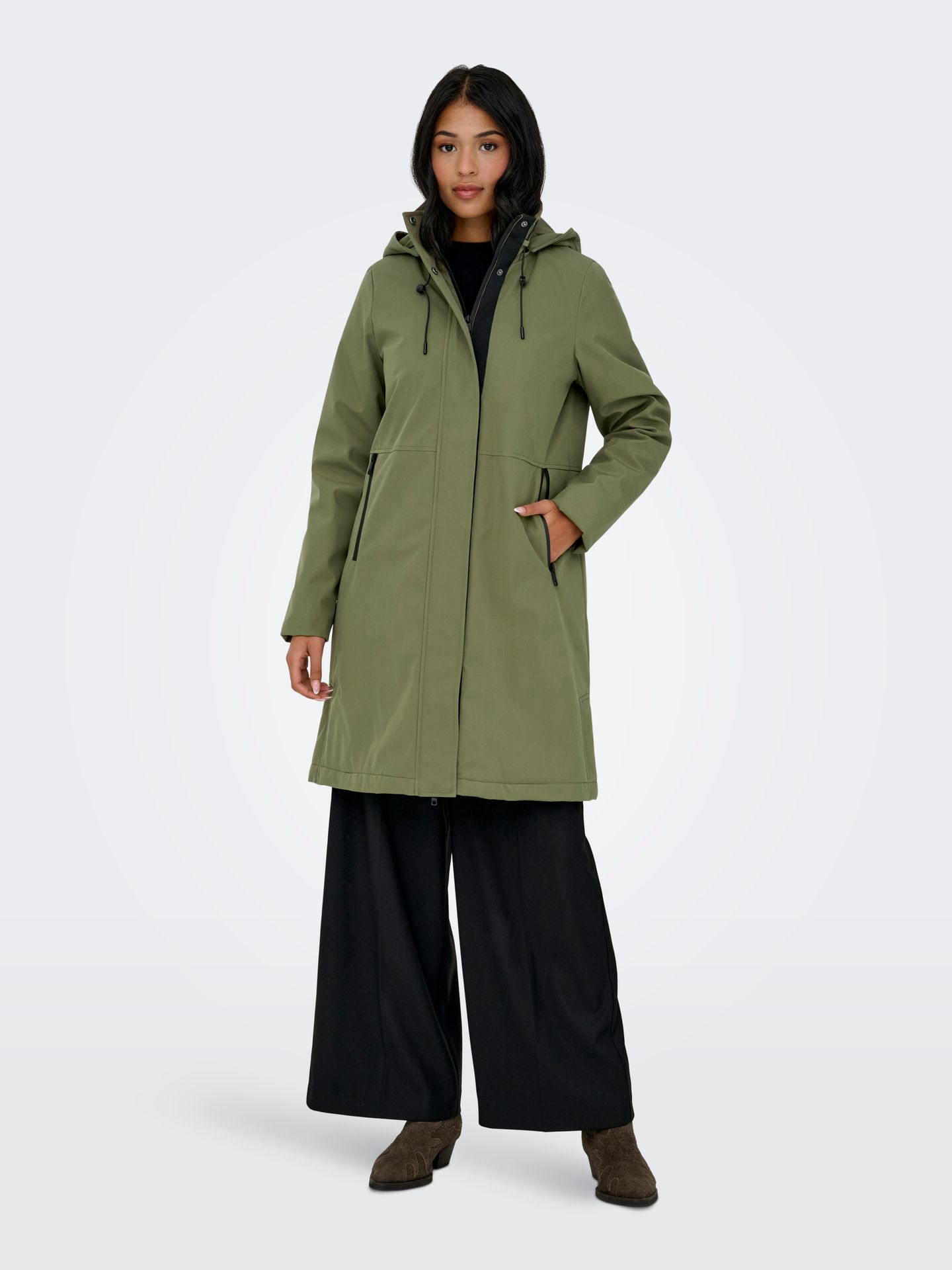 Only ONLKARA LIFE PARKA CC OTW Stone Gray 2900159925033