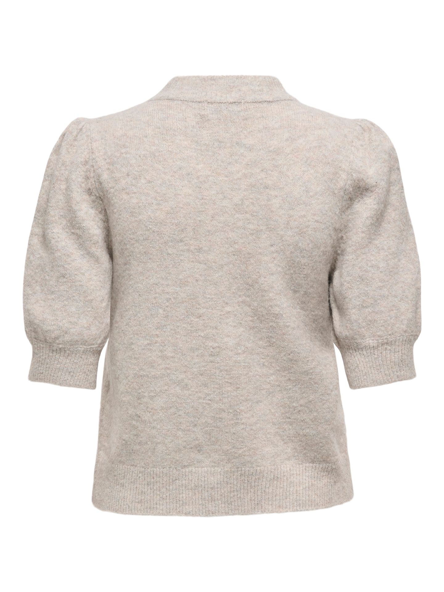 JDY JDYRUE LIFE 2/4 PEARL PULLOVER KNT Chateau Gray/BLACK BUTTONS 00115012-EKA26011400002369